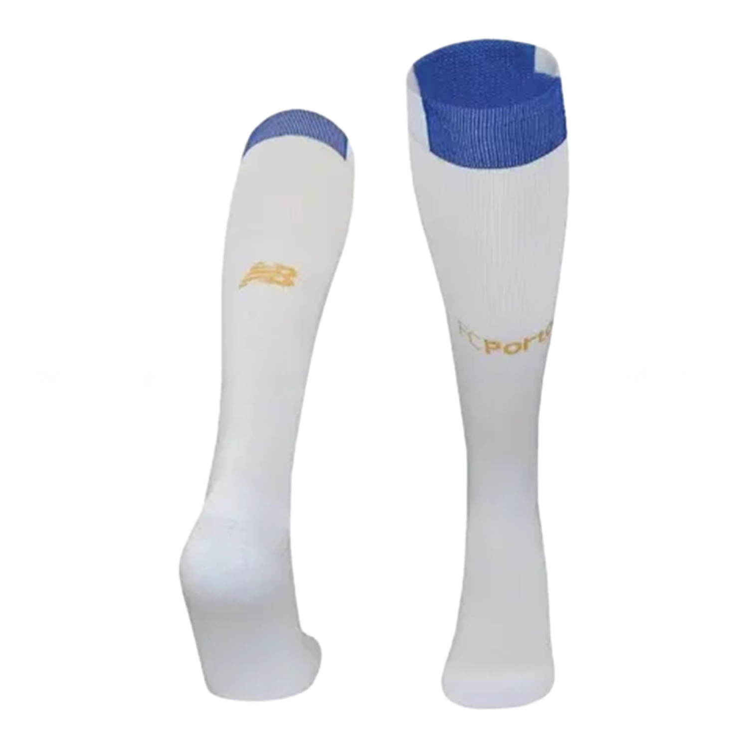 Porto 25-26 Home Socks - White - ManixJersey