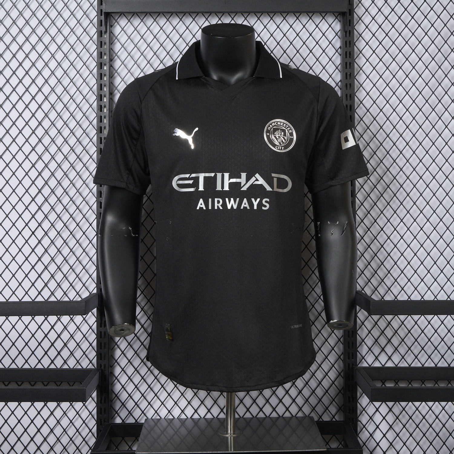 Manchester City 25-26 Away Black Jersey - Player Version - ManixJersey