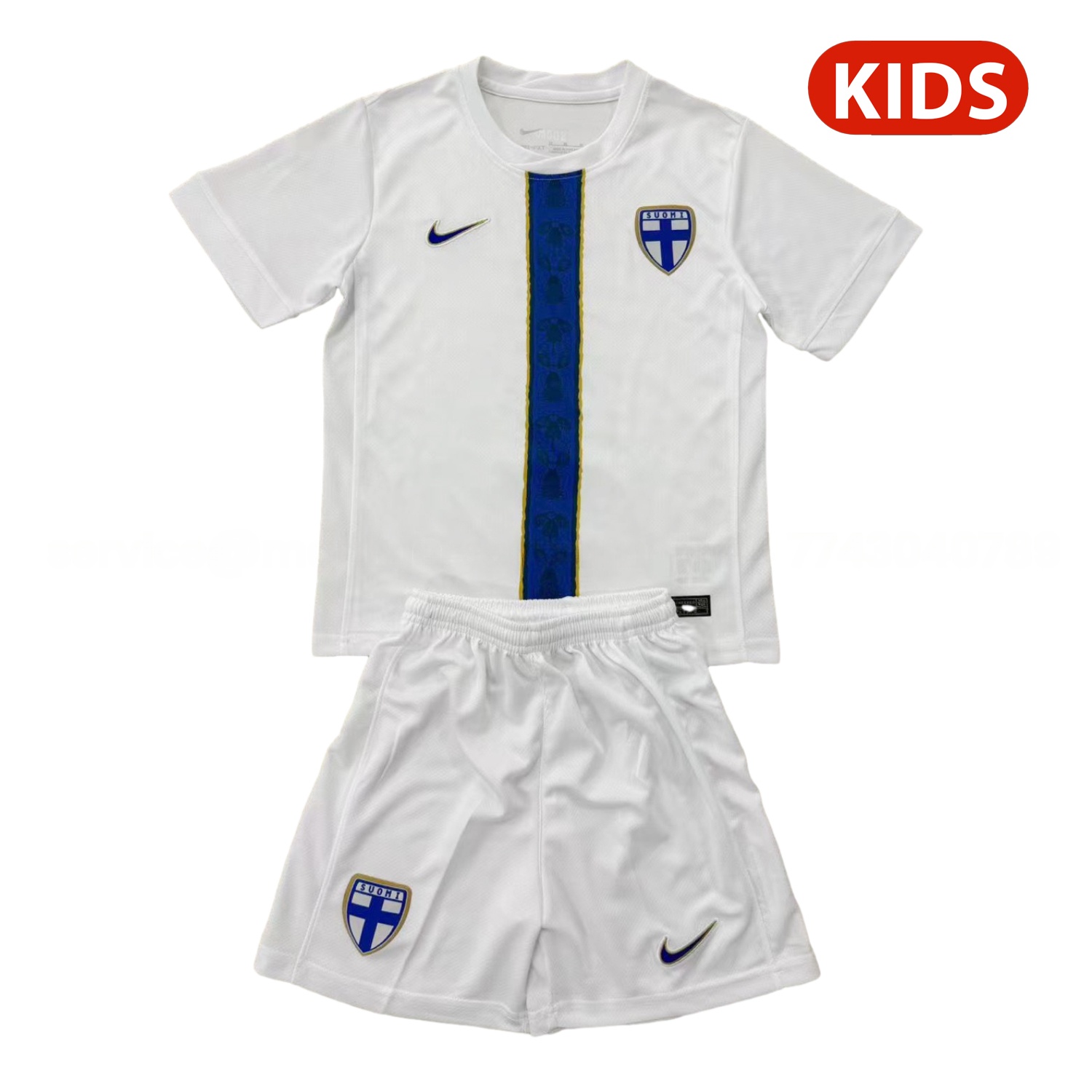 Finland 25-26 Home Kids Kit - ManixJersey