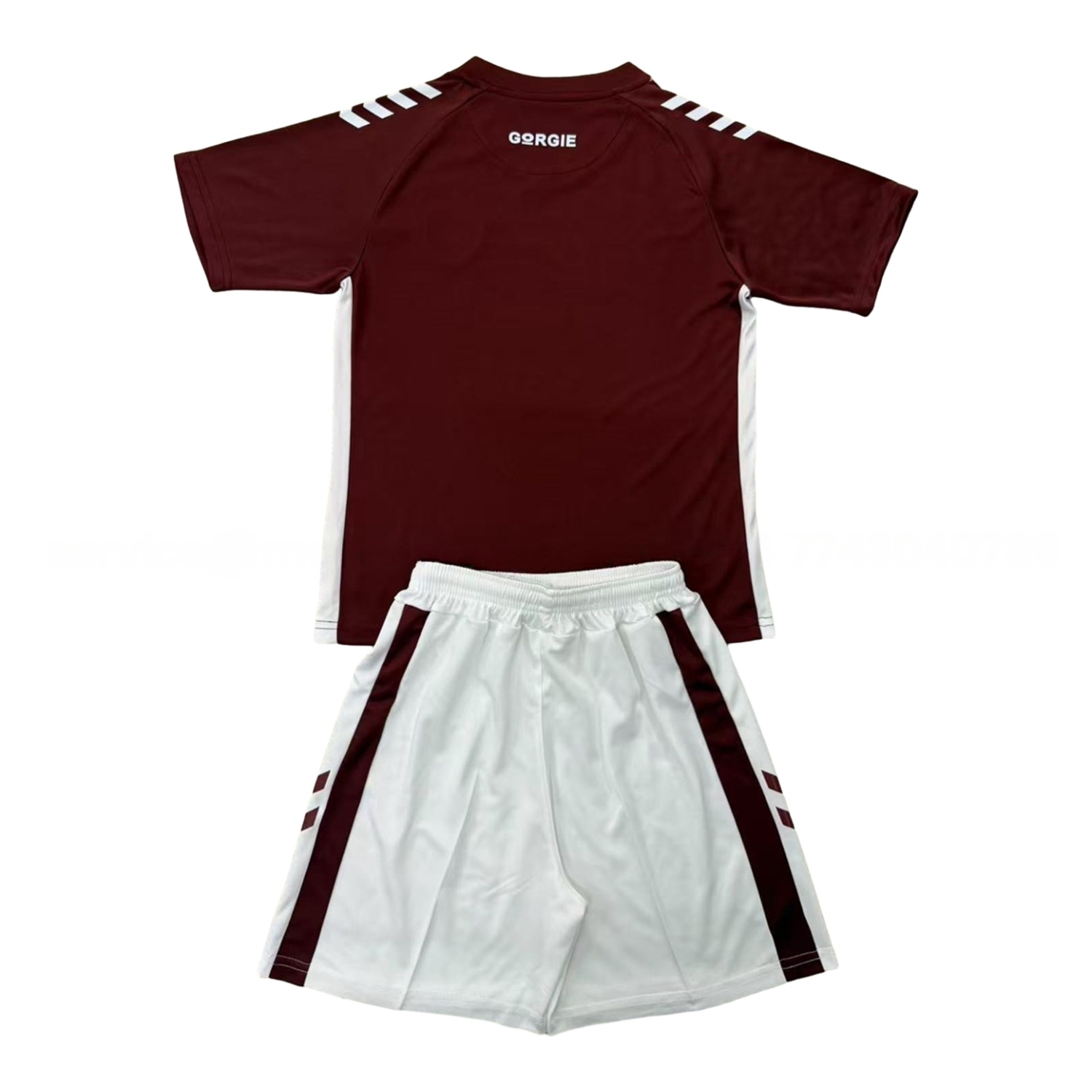 Hearts Heart of Midlothian 25-26 Home Kids Kit - ManixJersey