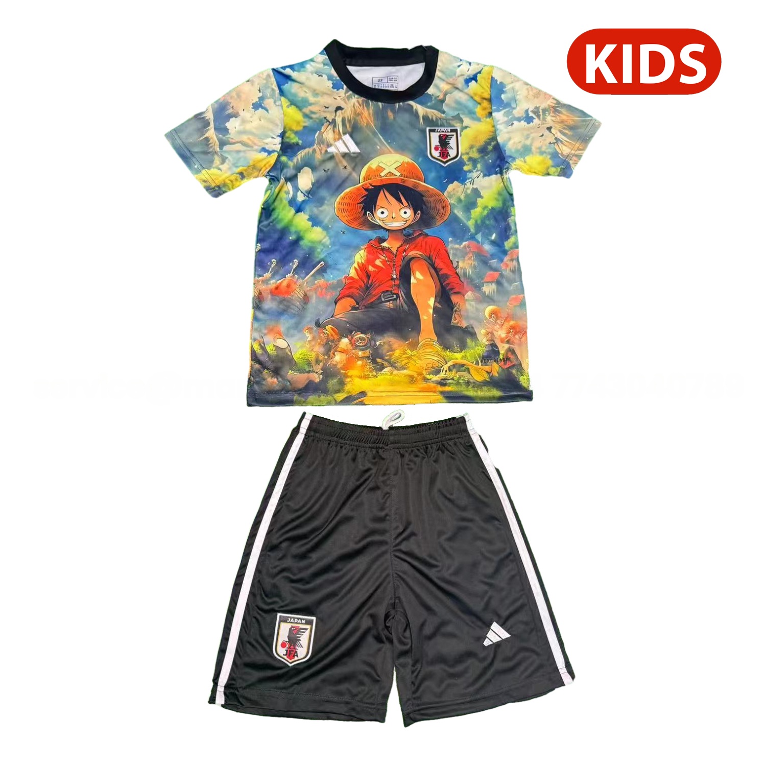 Japan 25-26 Luffy In The Beautiful Scenery Special Kids Kit - ManixJersey