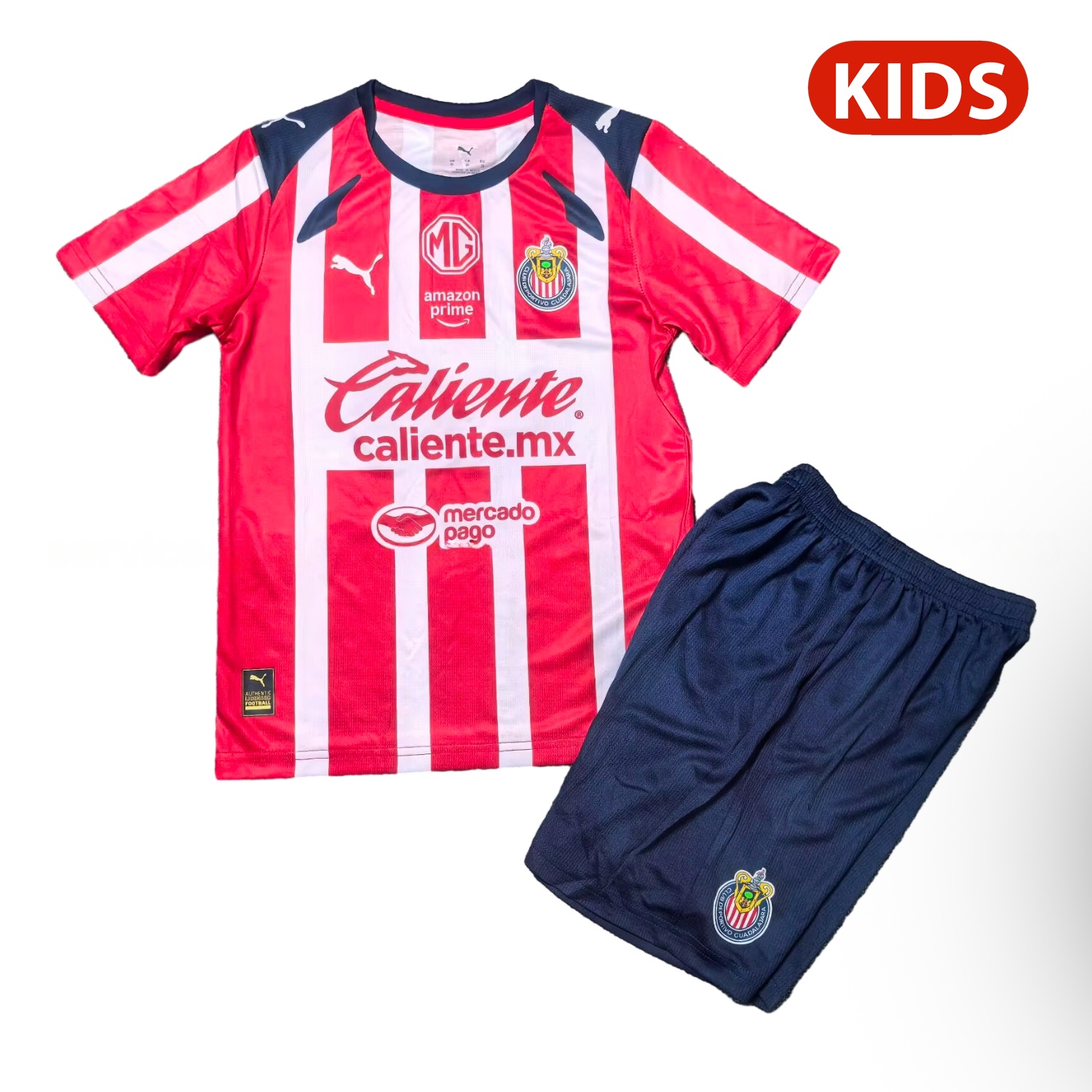 Chivas de Guadalajara 25-26 Home Kids Kit - ManixJersey