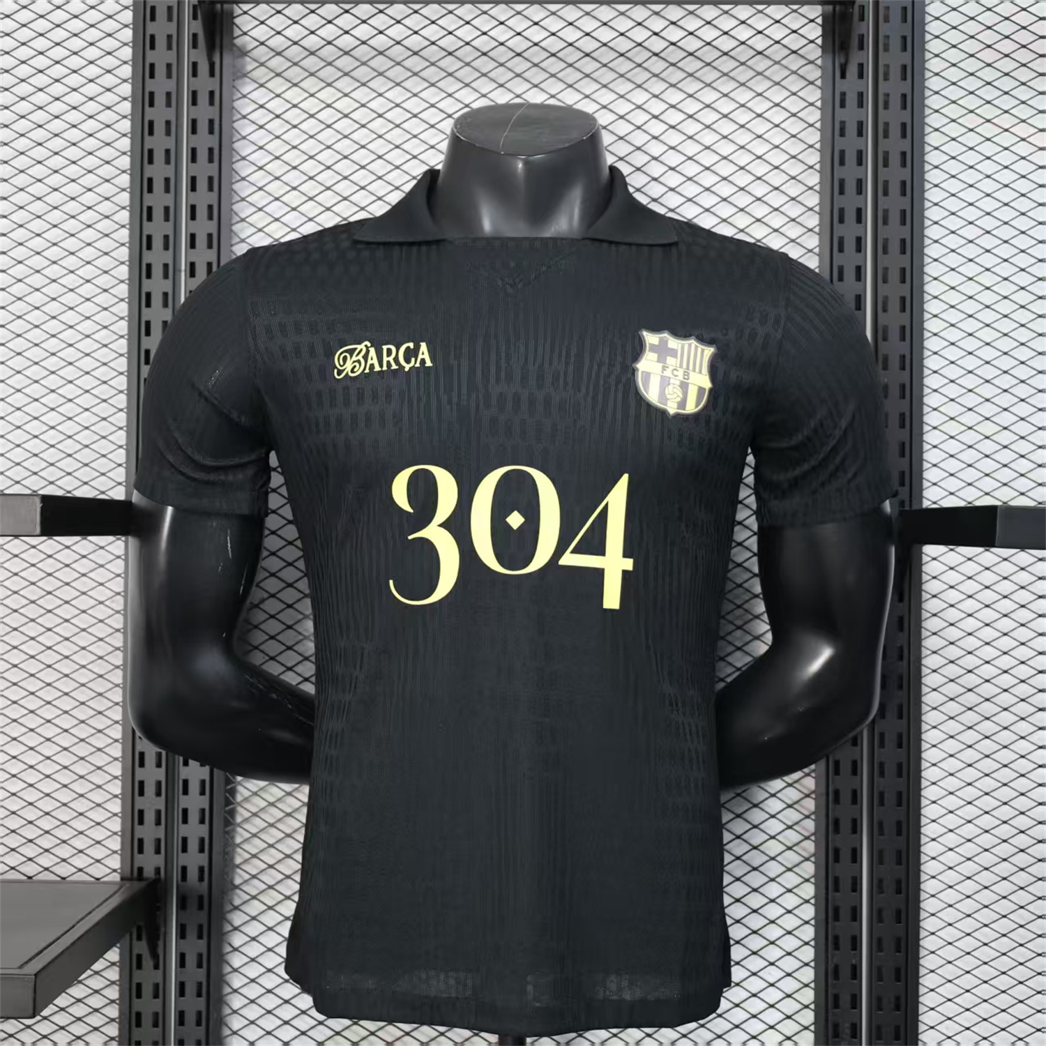 B.A.R.S.A 25-26 304 Black Special Jersey - Player Version - ManixJersey