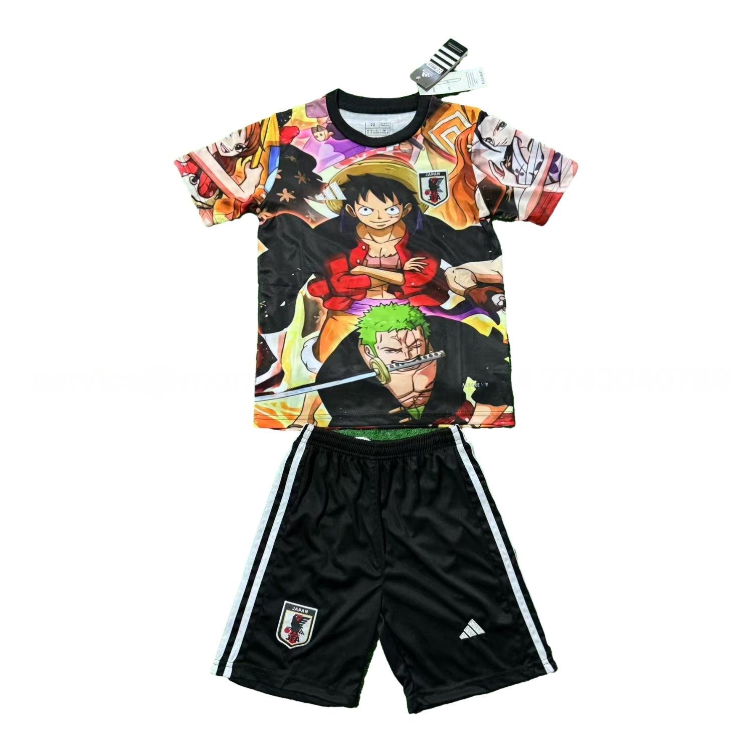 Japan 25-26 Luffy And Zoro Special Kids Kit - ManixJersey