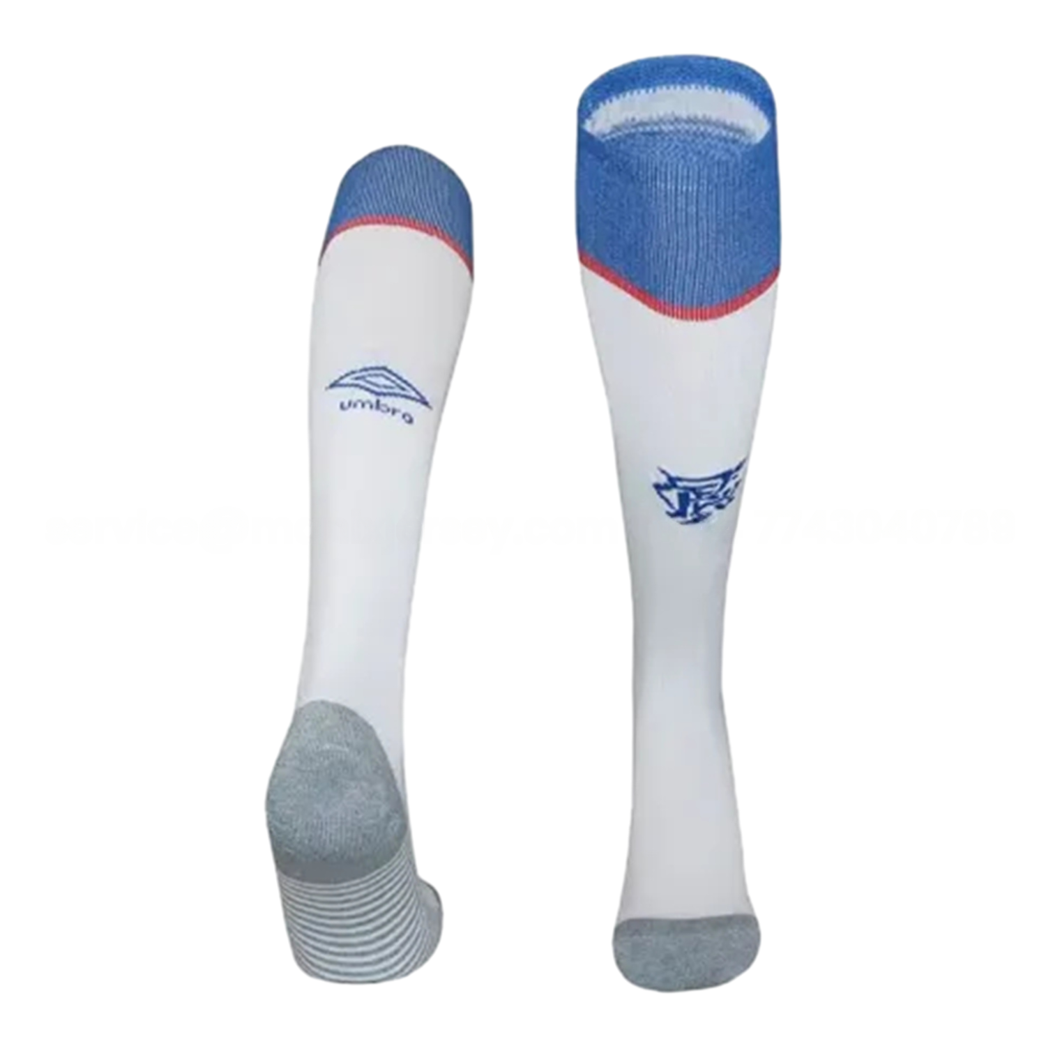 Glasgow Rangers 25-26 Away Socks - White - ManixJersey