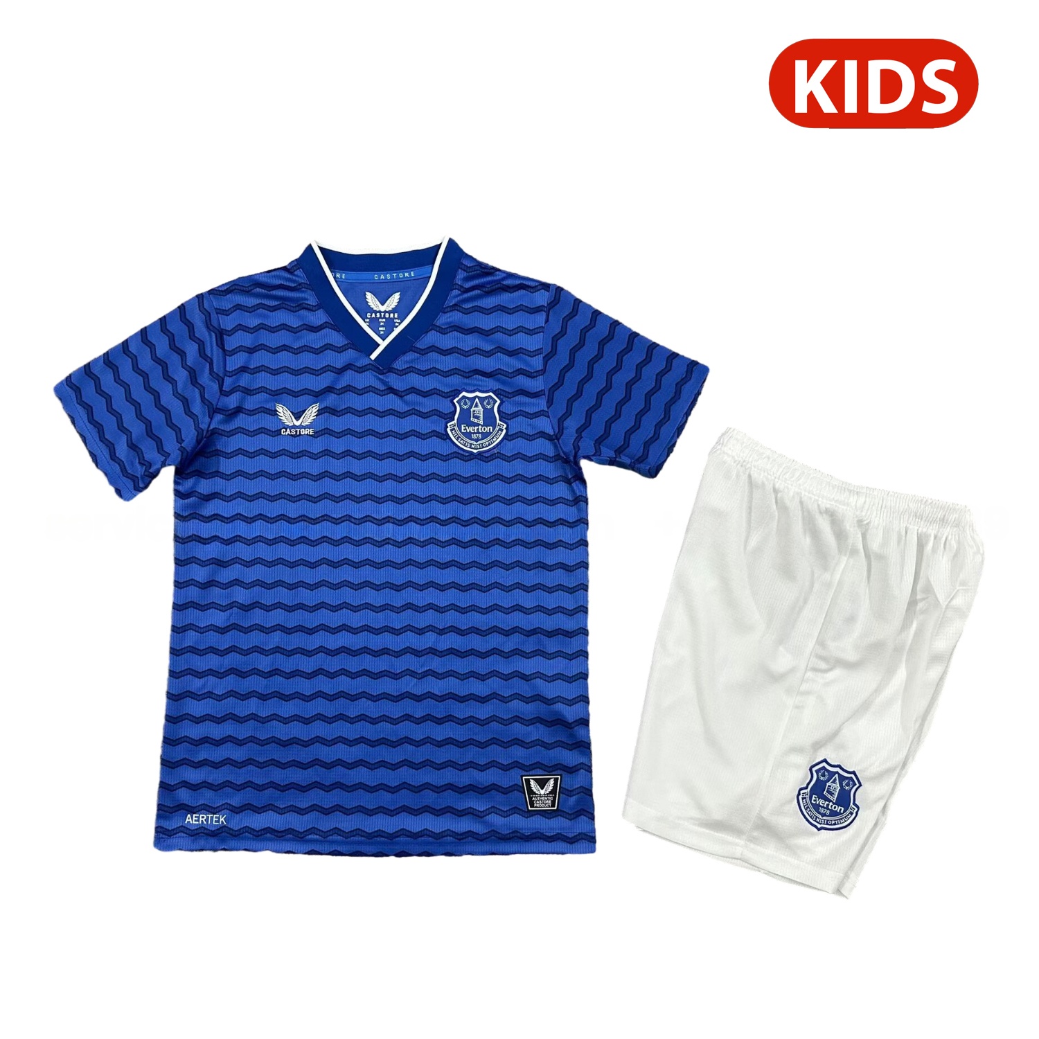 Everton 25-26 Home Kids Kit - ManixJersey
