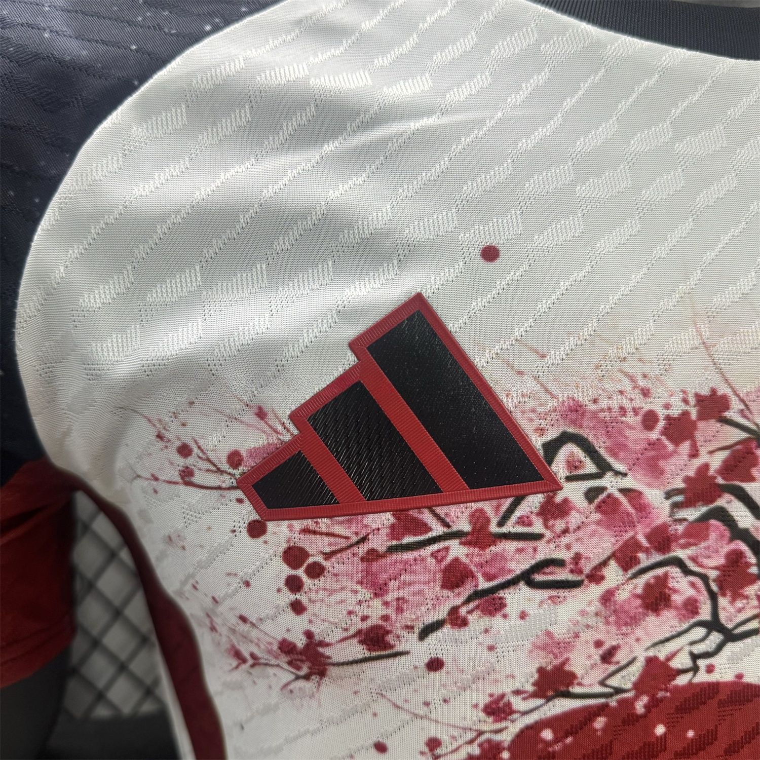 Japan 25-26 Sunset Over Mount Fuji Flowers Floating Over Churei Pagoda Special Jersey - Player Version - ManixJersey