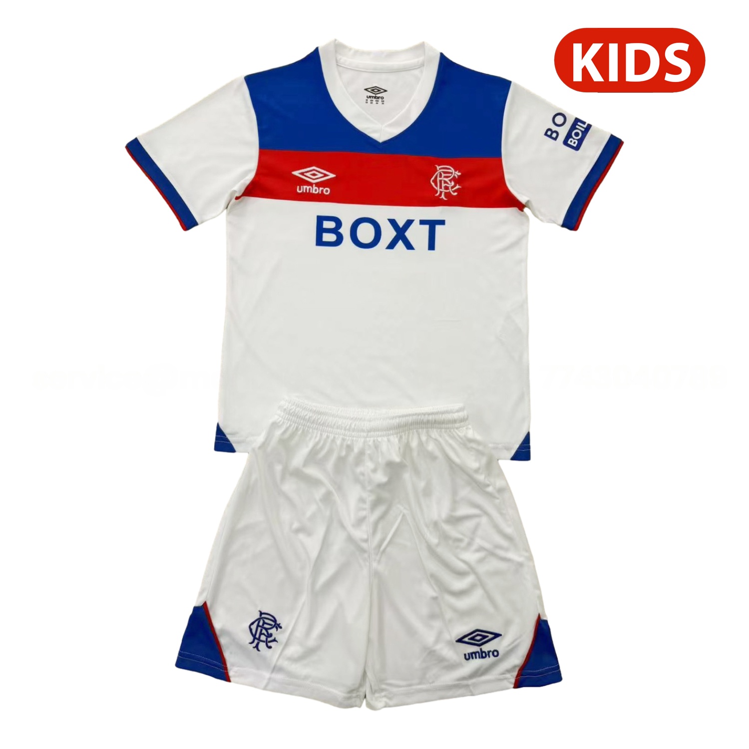 Glasgow Rangers 25-26 Away Kids Kit - ManixJersey