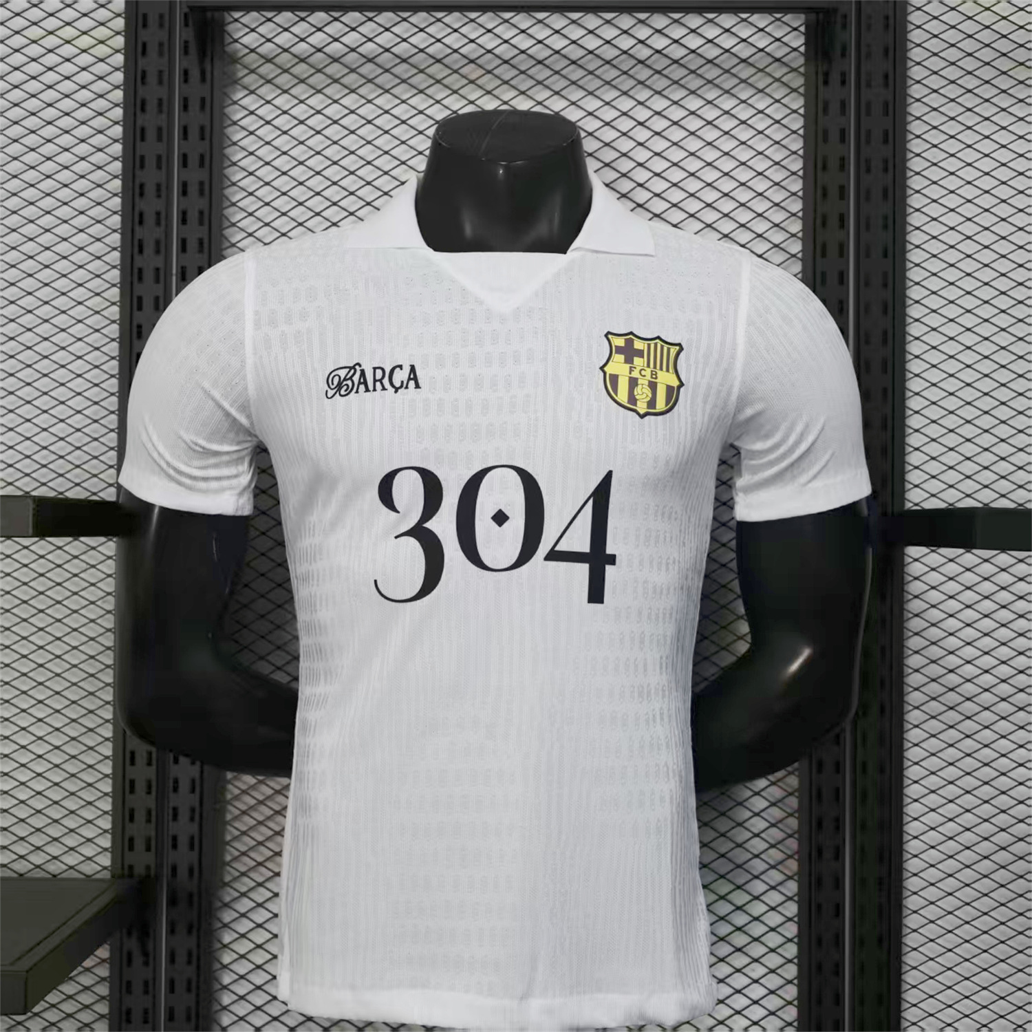 B.A.R.S.A 25-26 304 White Special Jersey - Player Version - ManixJersey