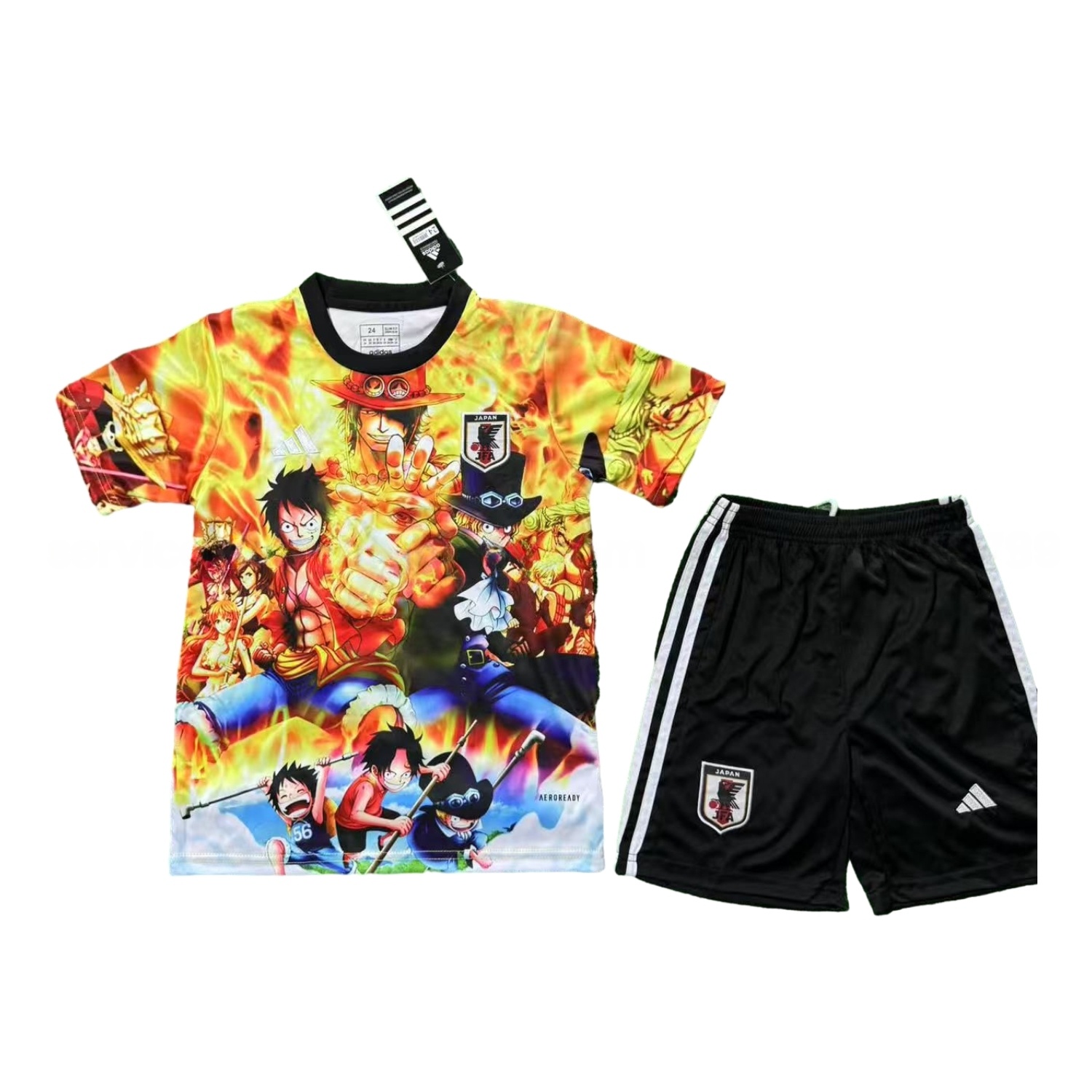 Japan 25-26 Luffy & Ace & Sabo's Fiery Triple-Attack Special Kids Kit - ManixJersey