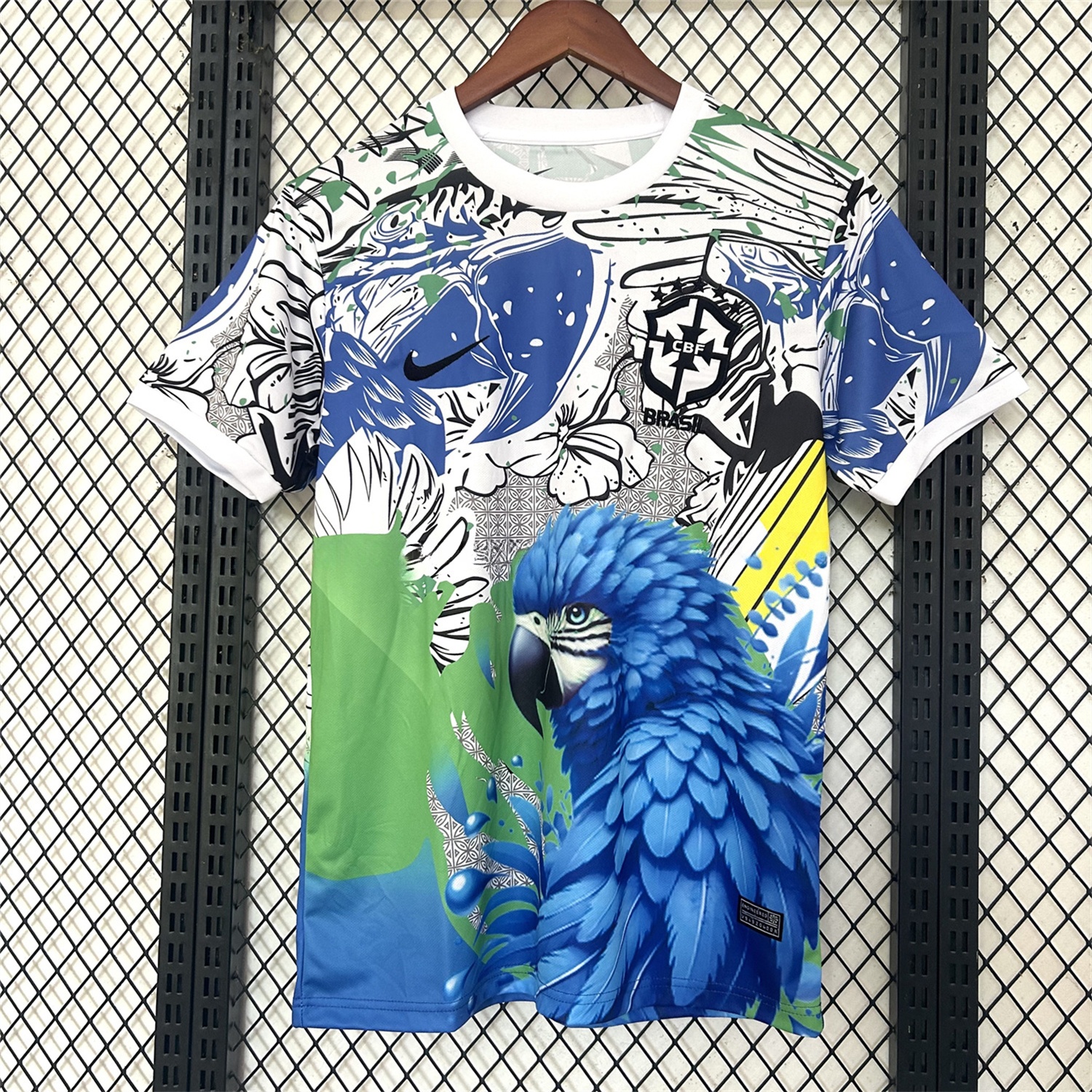 Brazil 2025 Blue Macaw Special Jersey - Fans Version - ManixJersey