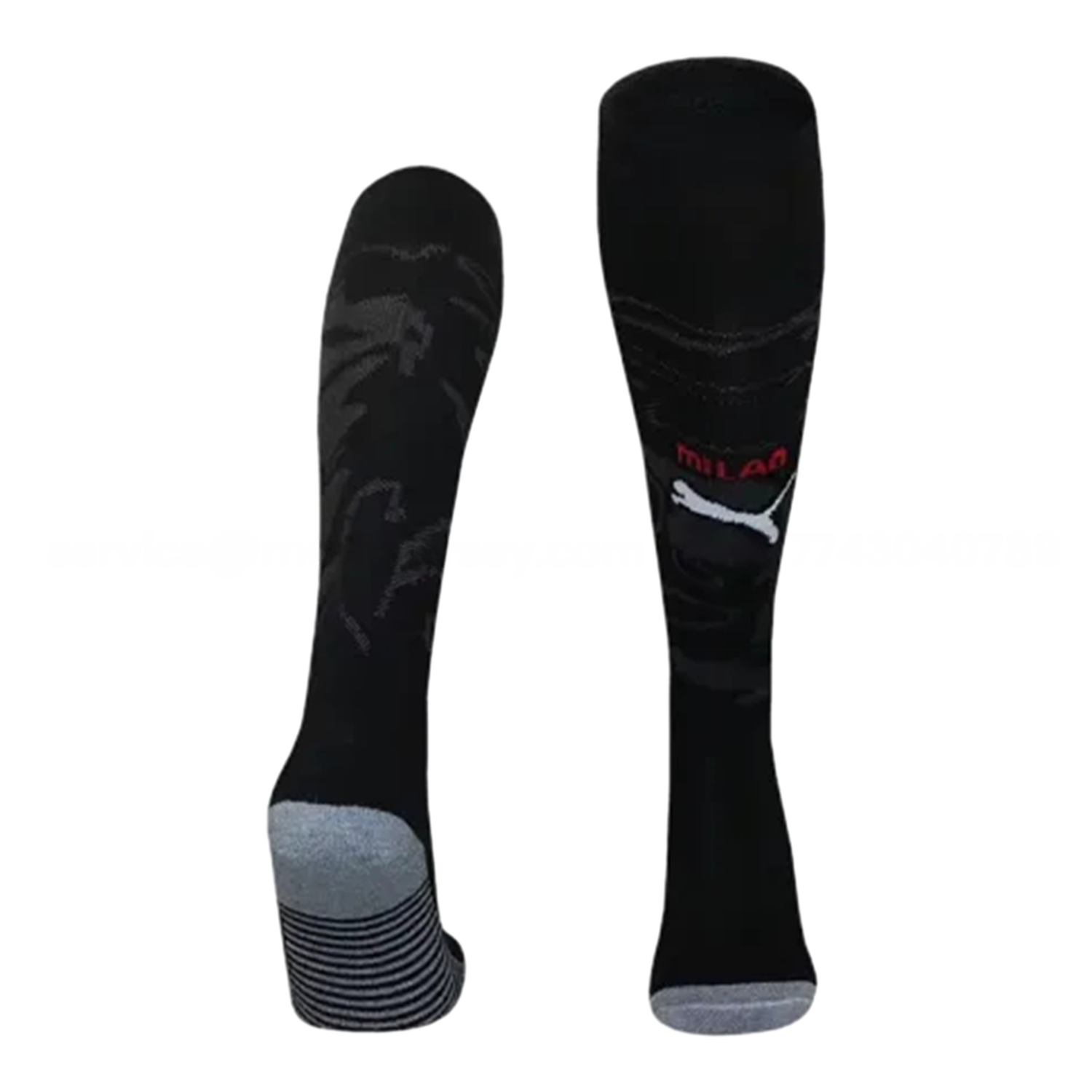 AC Milan 25-26 Home Socks - Black - ManixJersey