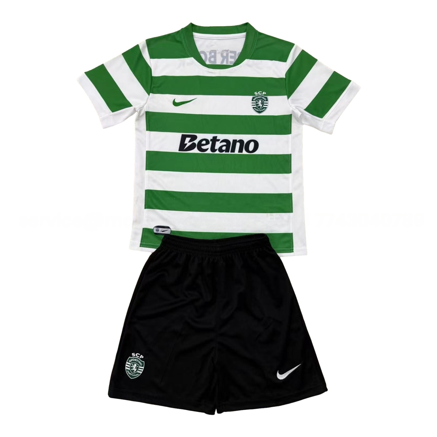 Sporting CP 25-26 Home Men's Adult Jersey Set - Fans Version - ManixJersey