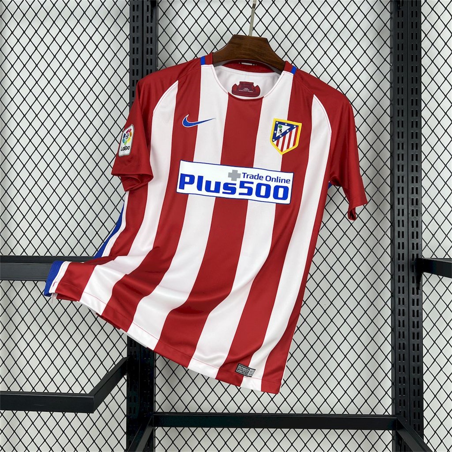 Retro Atletico Madrid 2016-17 Home Jersey - ManixJersey