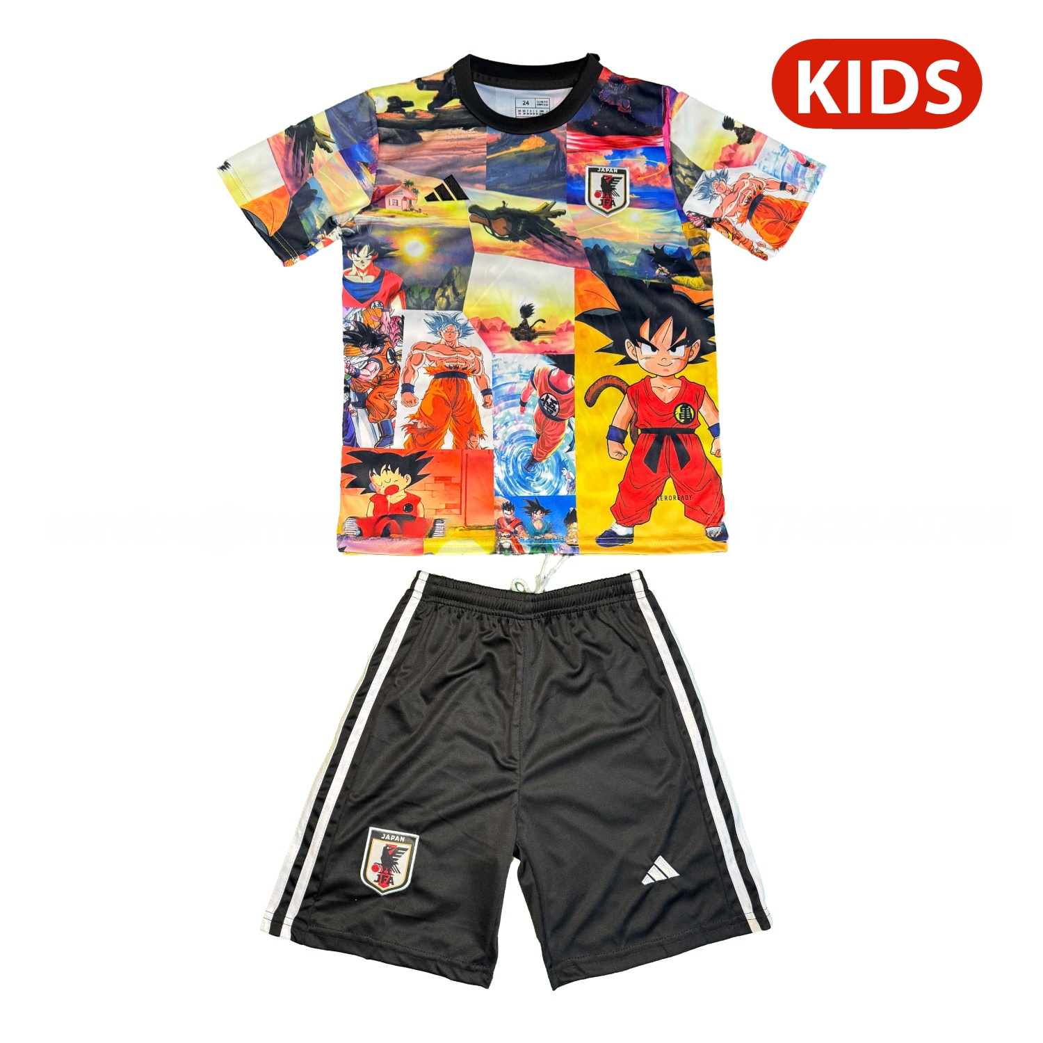 Japan 25-26 Dragon Ball Famous Scene Special Kids Kit - ManixJersey