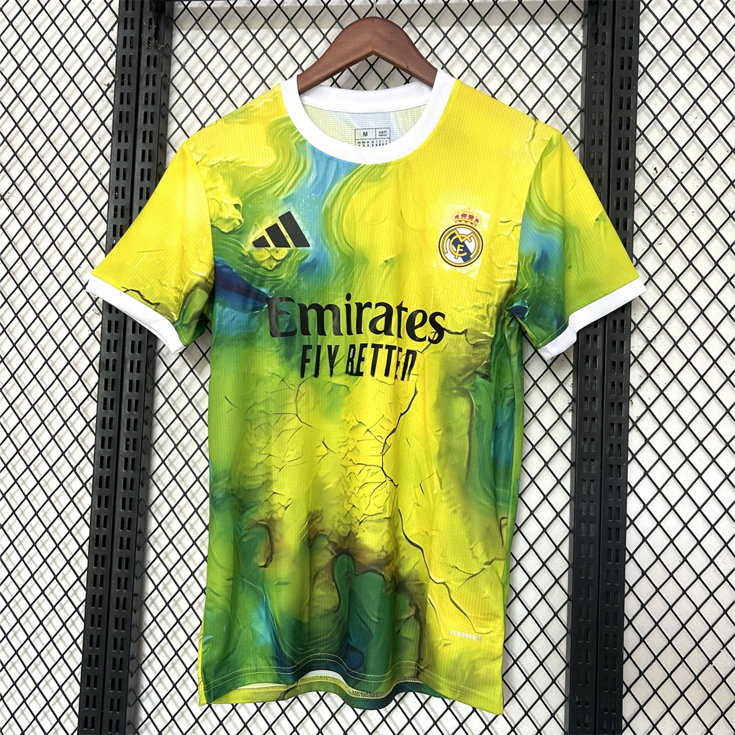 Real Madrid 25-26 Green & Yellow Special Jersey - Fans Version - ManixJersey