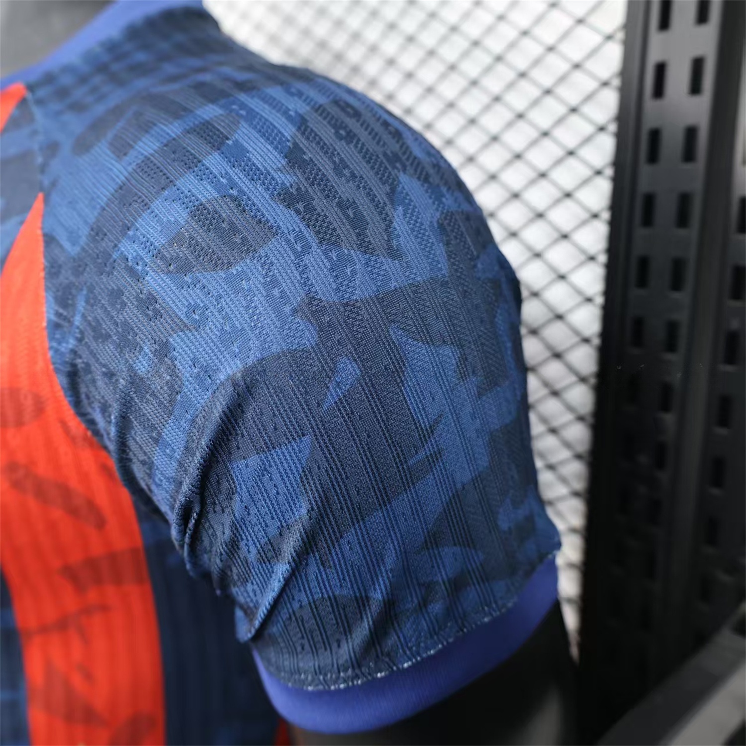 B.A.R.S.A 25-26 Yellow Spotify Logo Red & Blue Lines Special Jersey - Player Version - ManixJersey