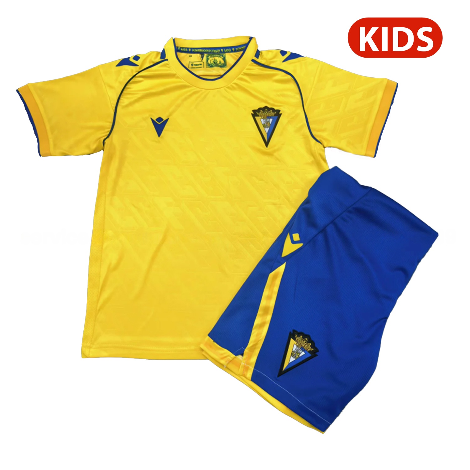 Cádiz Cadiz 25-26 Home Kids KIt - ManixJersey