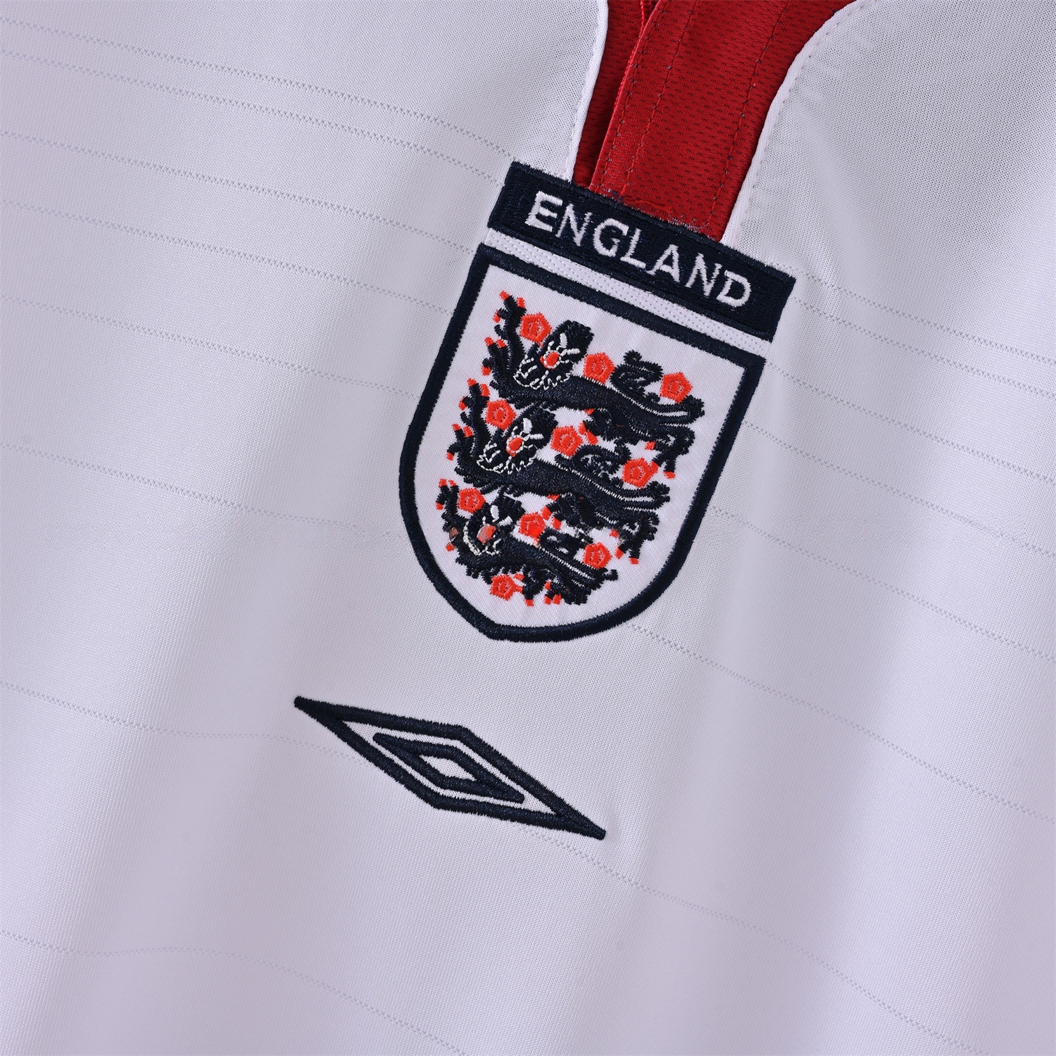 Retro England 2004 Home White Jersey - ManixJersey