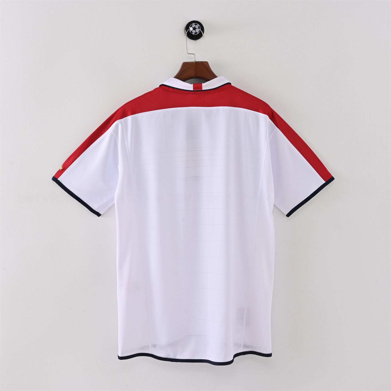 Retro England 2004 Home White Jersey - ManixJersey