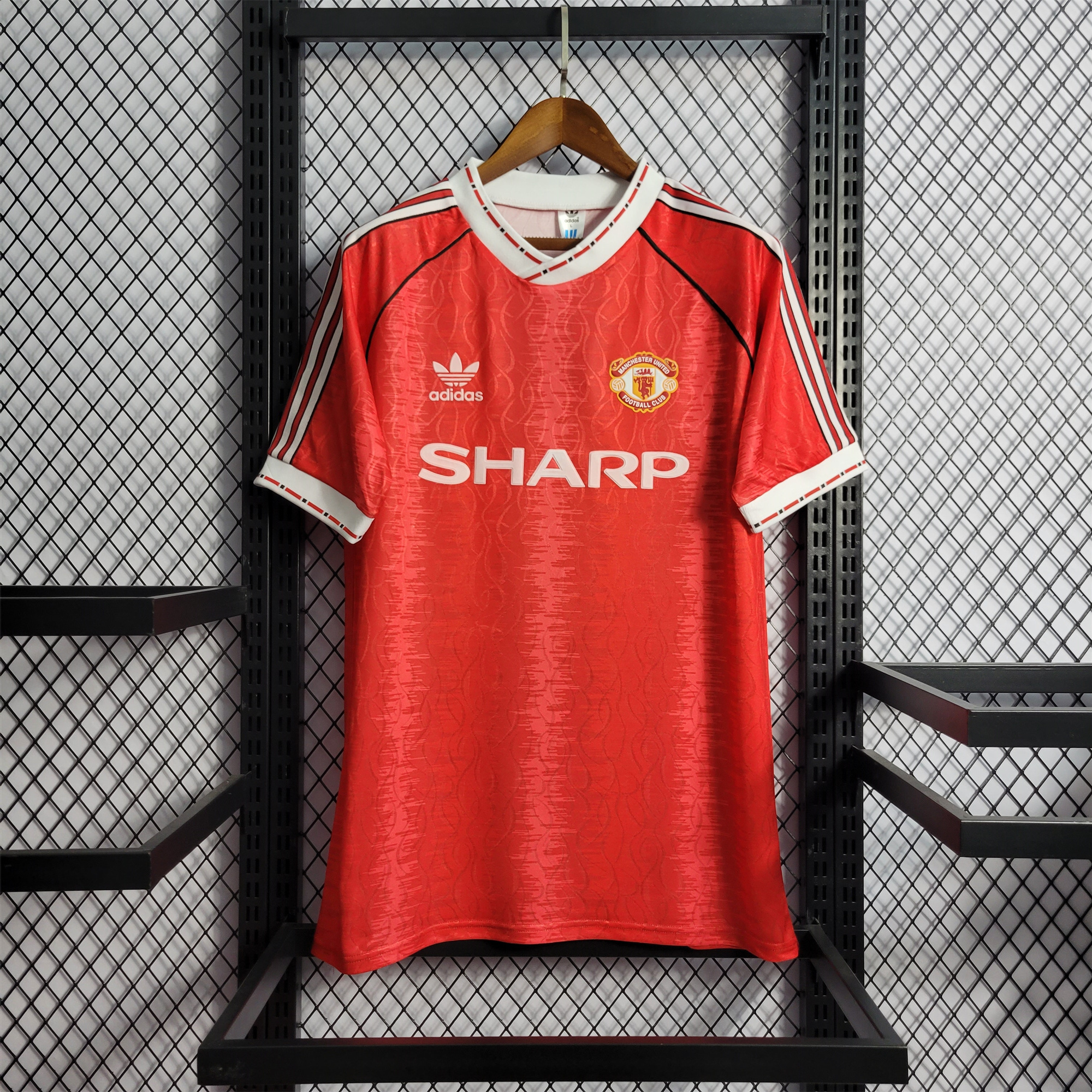 Retro Manchester United 90-92 Home Stadium Jersey - ManixJersey