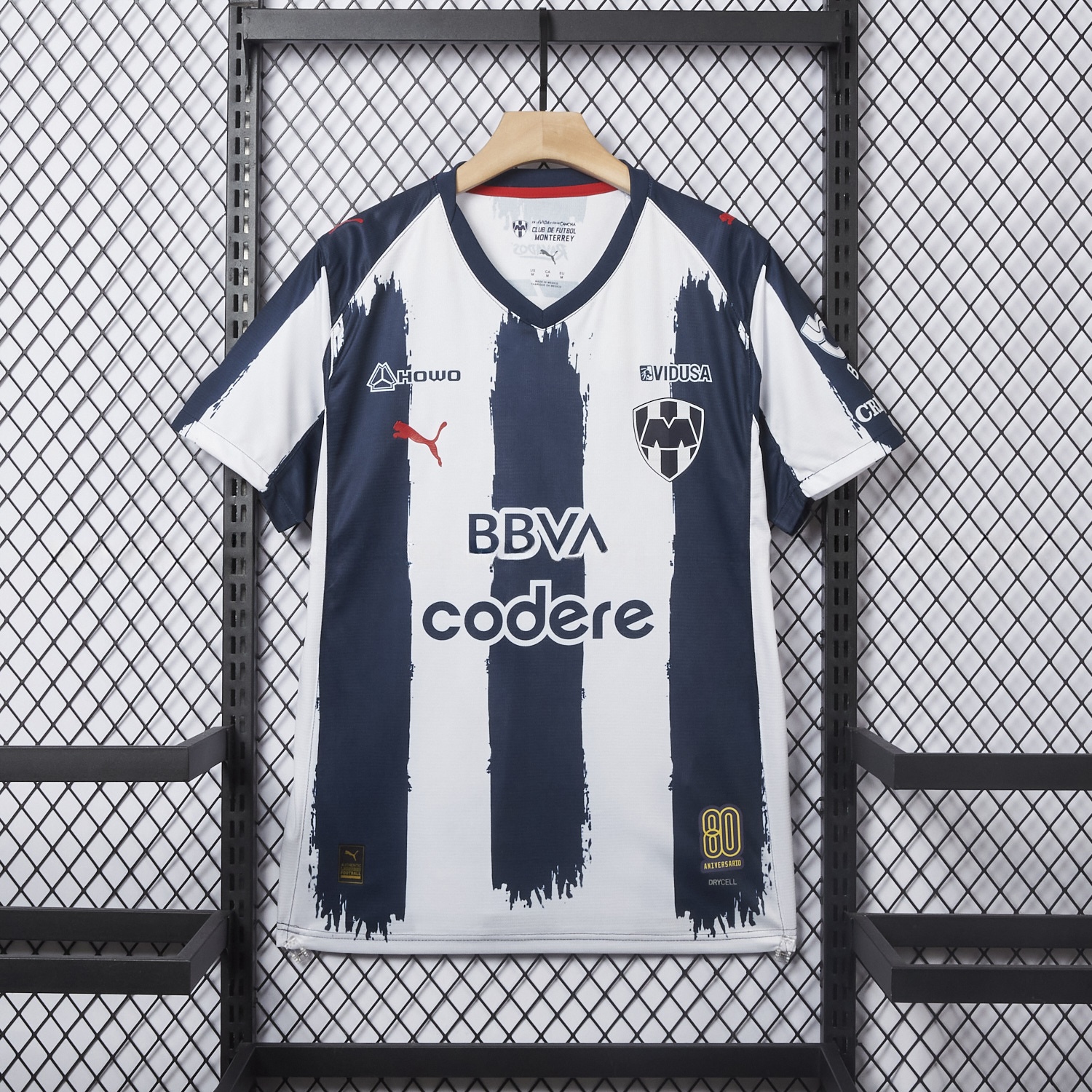 Rayados Monterrey 25-26 Home Stripes Jersey - Fans Version - ManixJersey