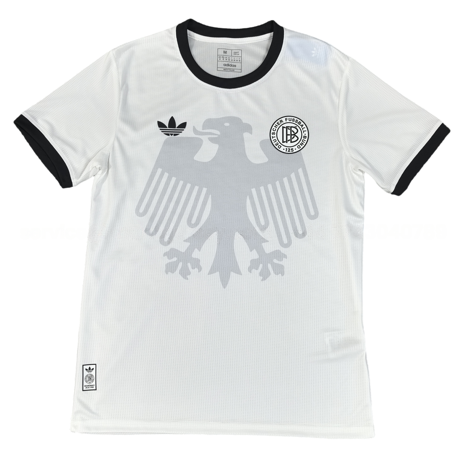 Germany 2025 125-Year Anniversary White Big Eagle Special Jersey - Fans Version - ManixJersey