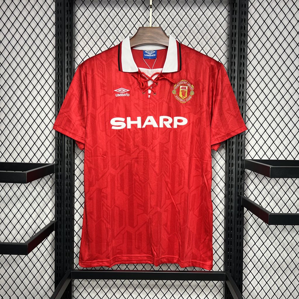 Retro Manchester United 1992-94 Home Jersey - ManixJersey