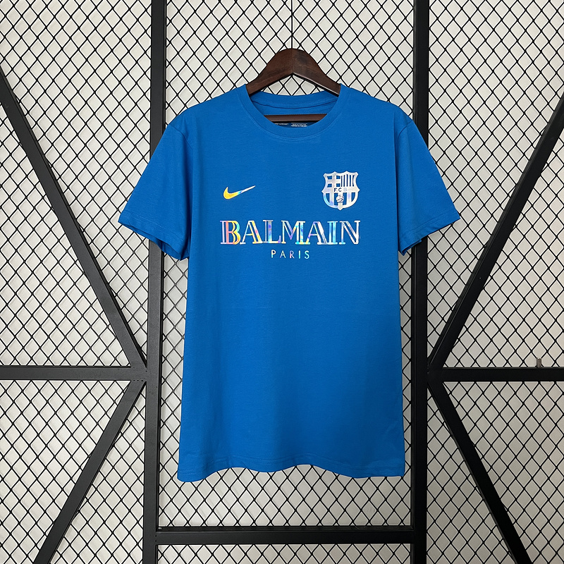 Barcelona X BALMAIN Special Edition Shirt - ManixJersey