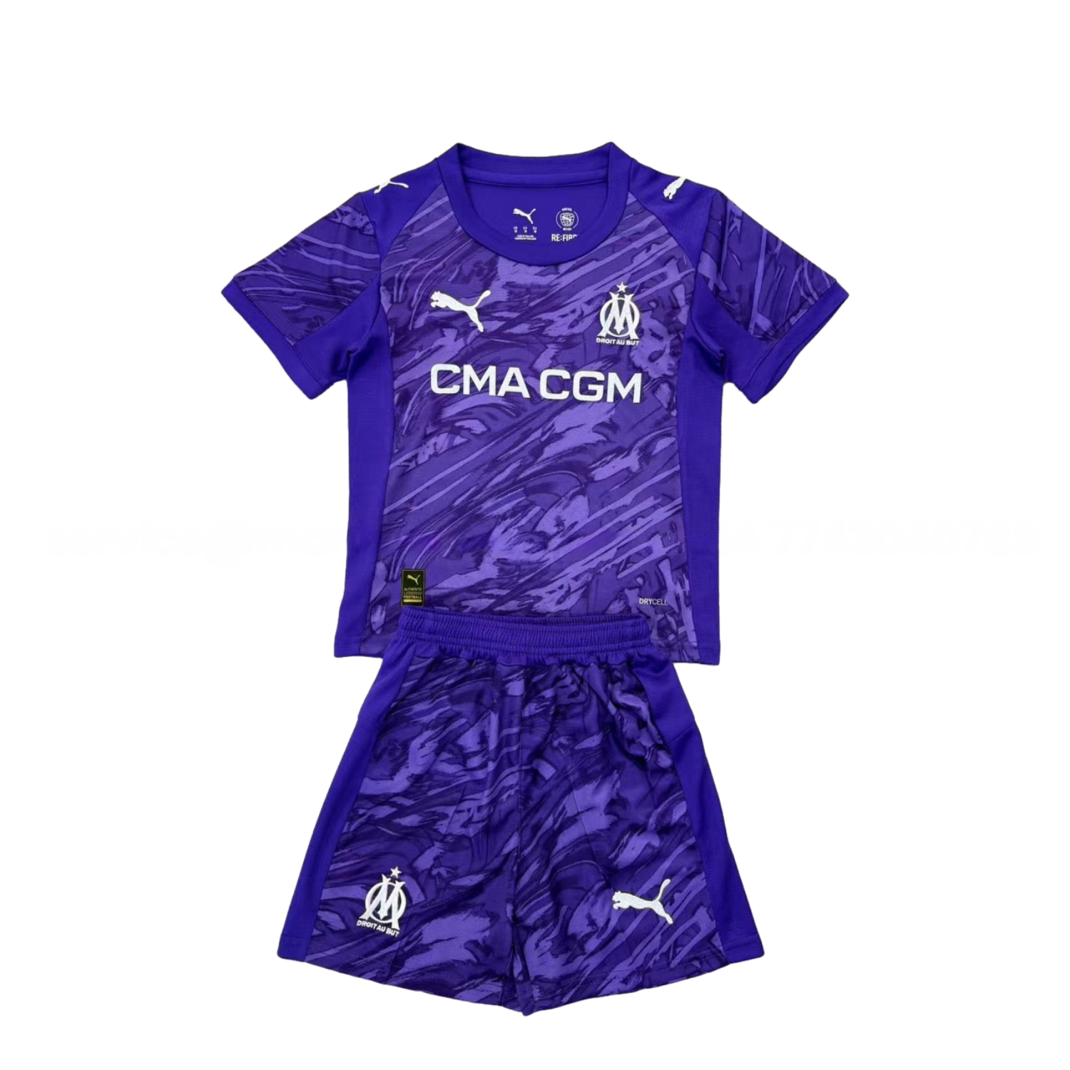 Marseille 25-26 Purple Goalkeeper Men's Adult Jersey Set - Fans Version - ManixJersey