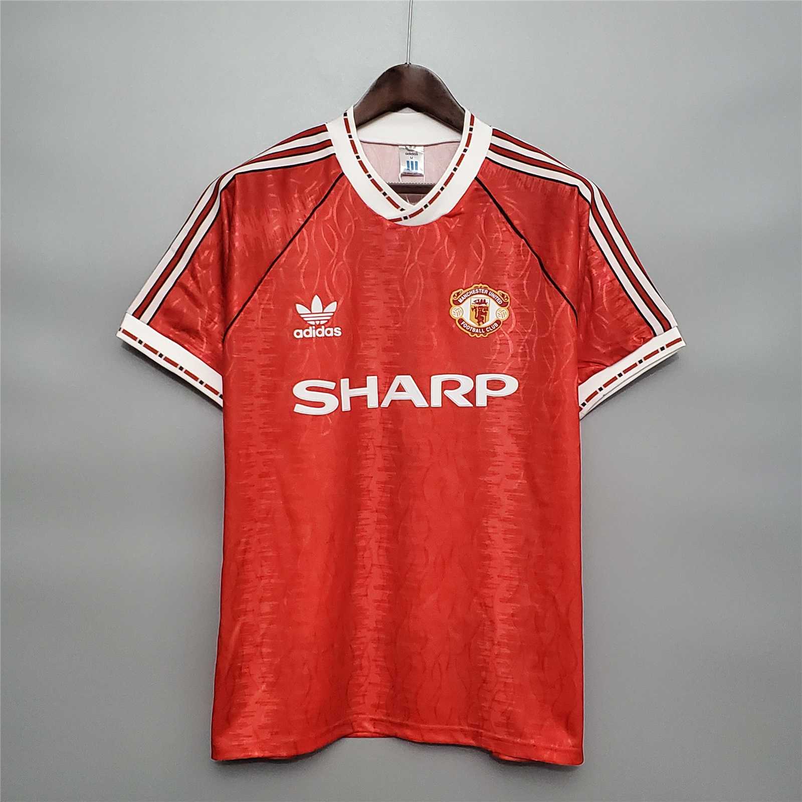 Retro Manchester United 91-92 Home Jersey - ManixJersey