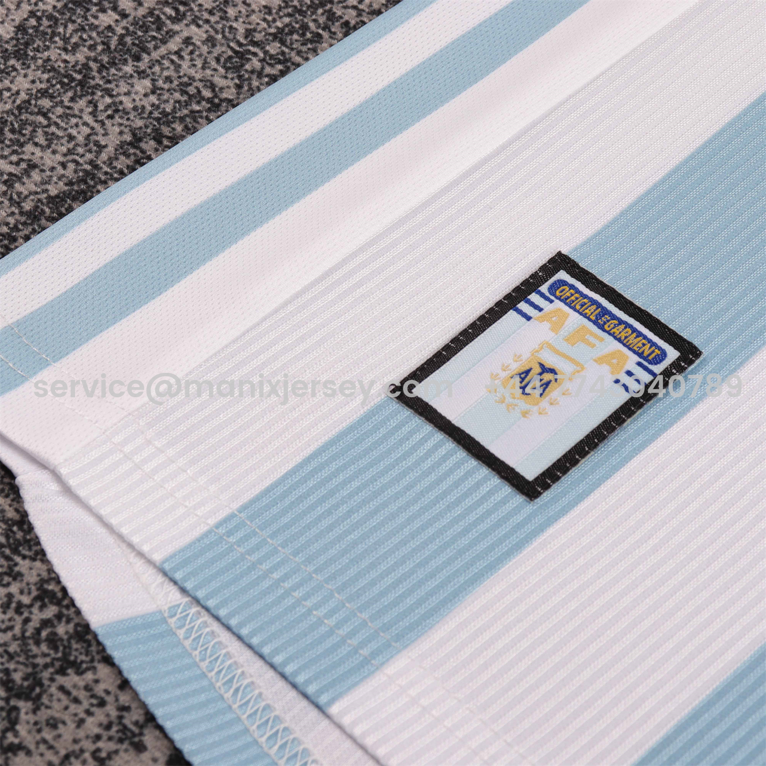 Retro Argentina 1998 Home Kids Kit - ManixJersey