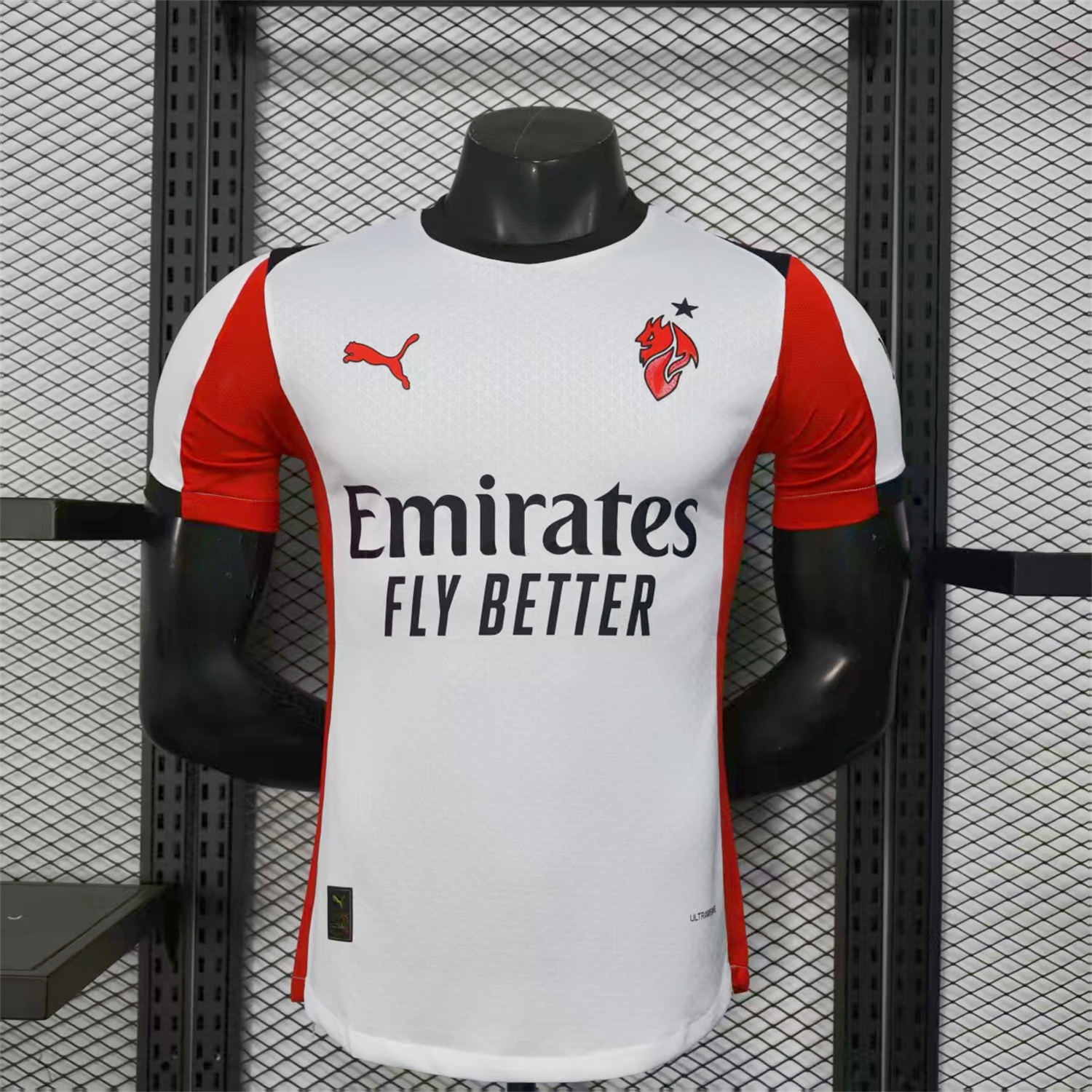 AC Milan 25-26 Away White Jersey - Player Version - ManixJersey