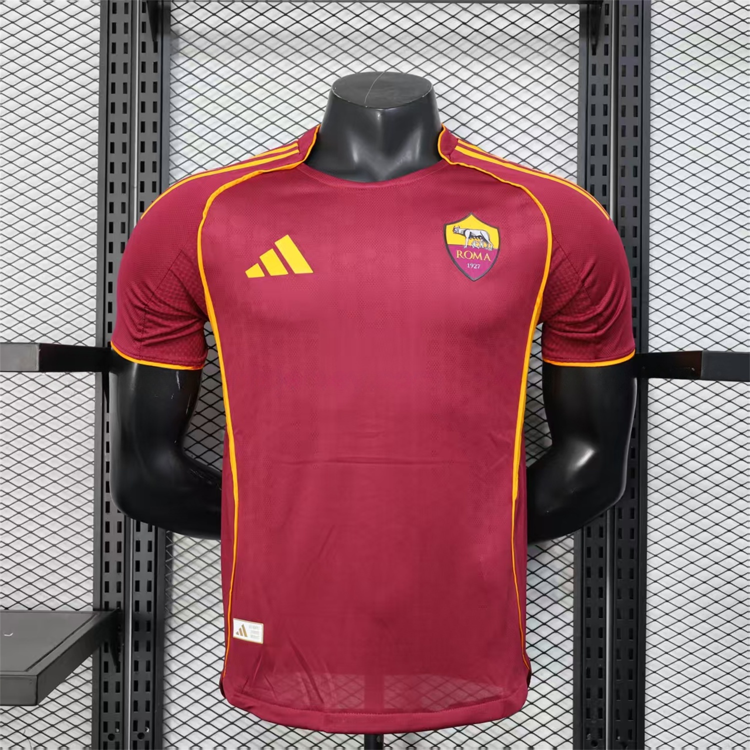 AS Roma 25-26 Home Unsponsored Jersey - Player Version - ManixJersey