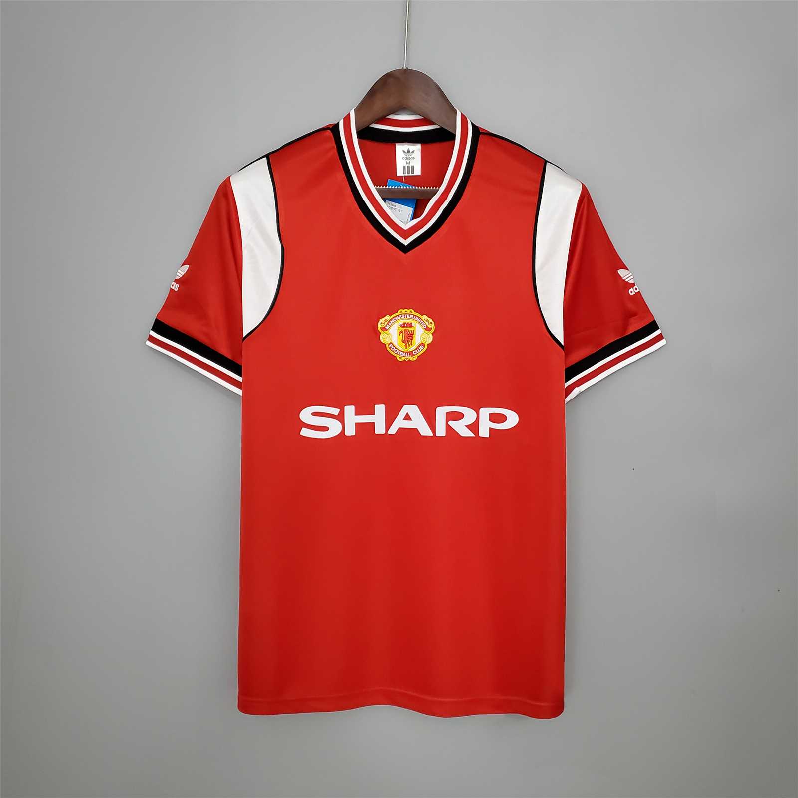 Retro Manchester United 85-86 Home Stadium Jersey - ManixJersey