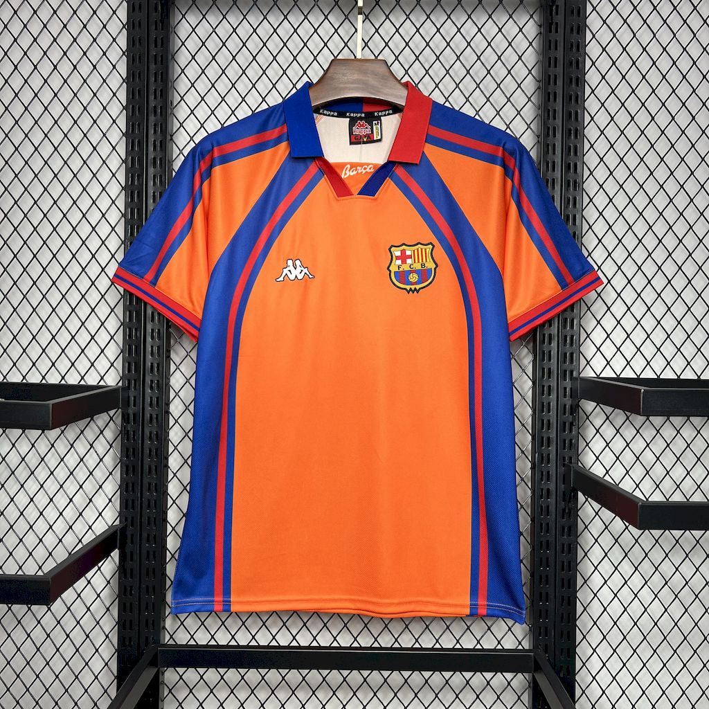 Retro Barcelona 1997-98 European Away Jersey - ManixJersey