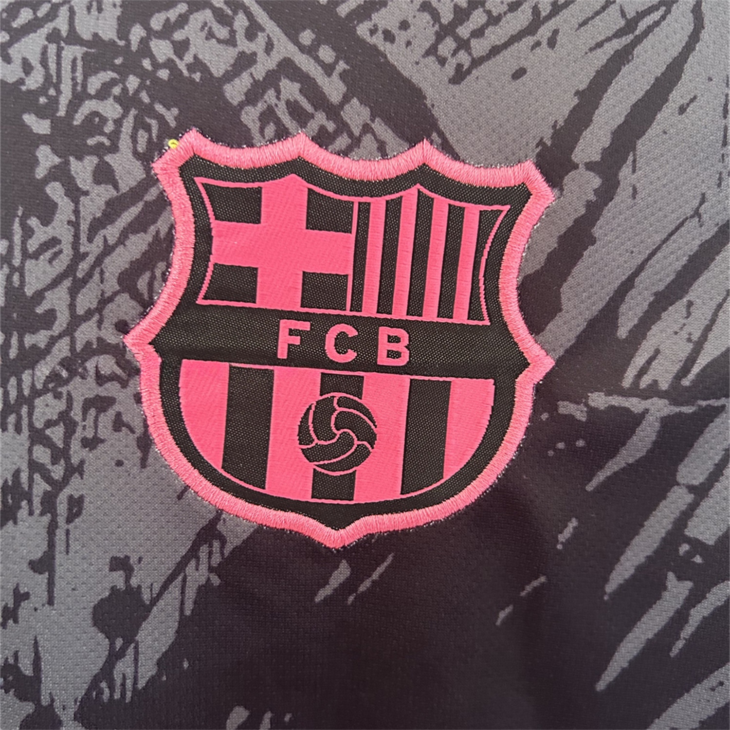 Barcelona 25-26 Pink Lion Black Jersey - Fans Version - ManixJersey