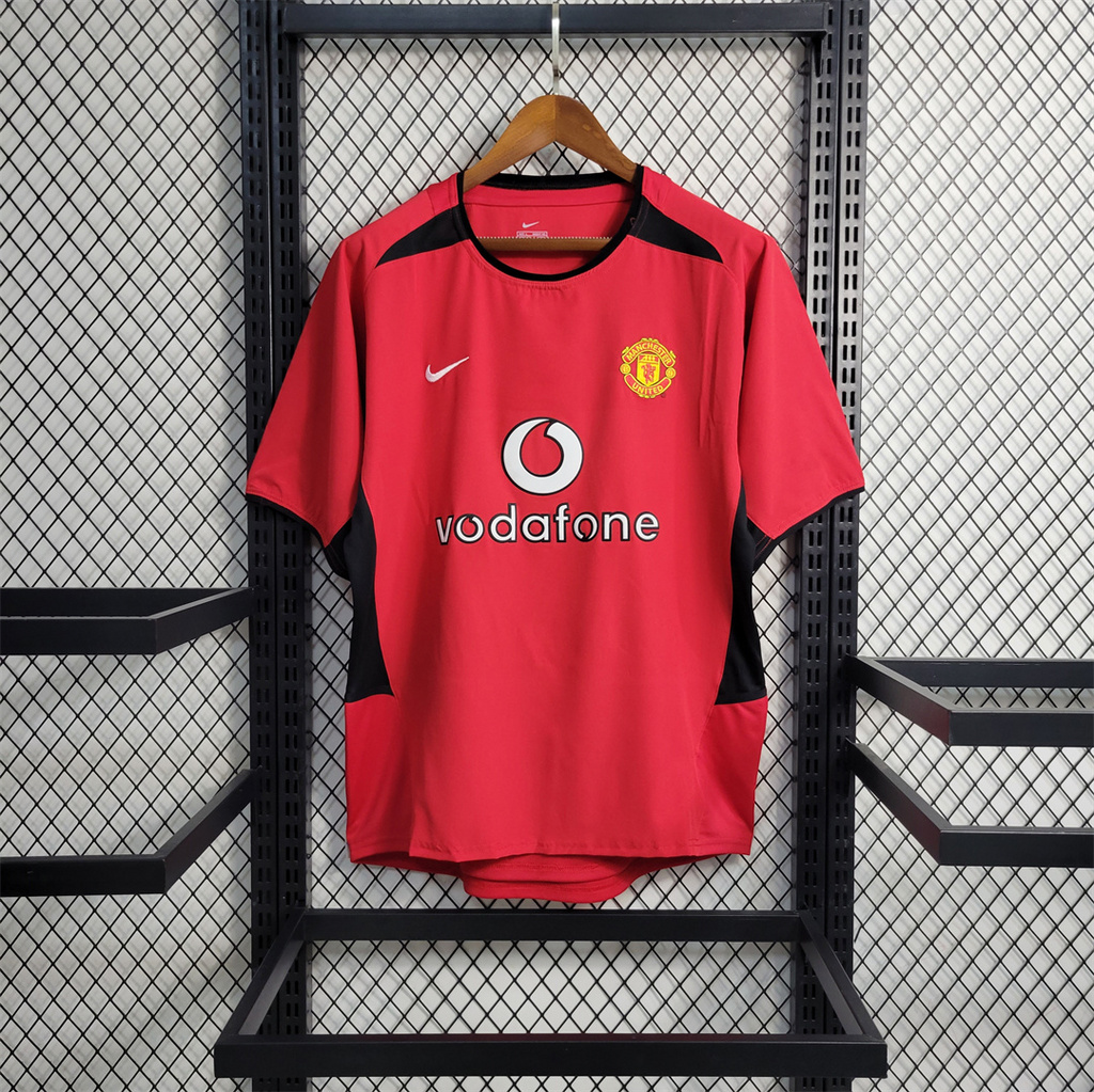 Retro Manchester United 02-04 Home Jersey - ManixJersey