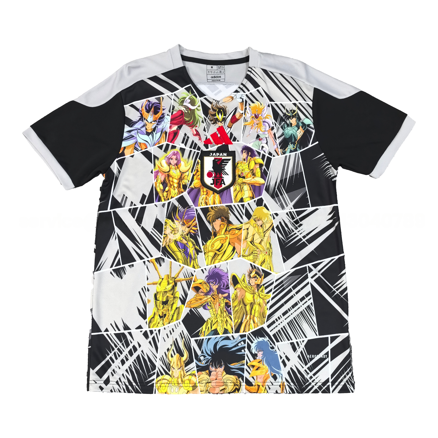 Japan 25-26 Saint Seiya Comic Characters Group Portrait Special Jersey - Fans Version - ManixJersey