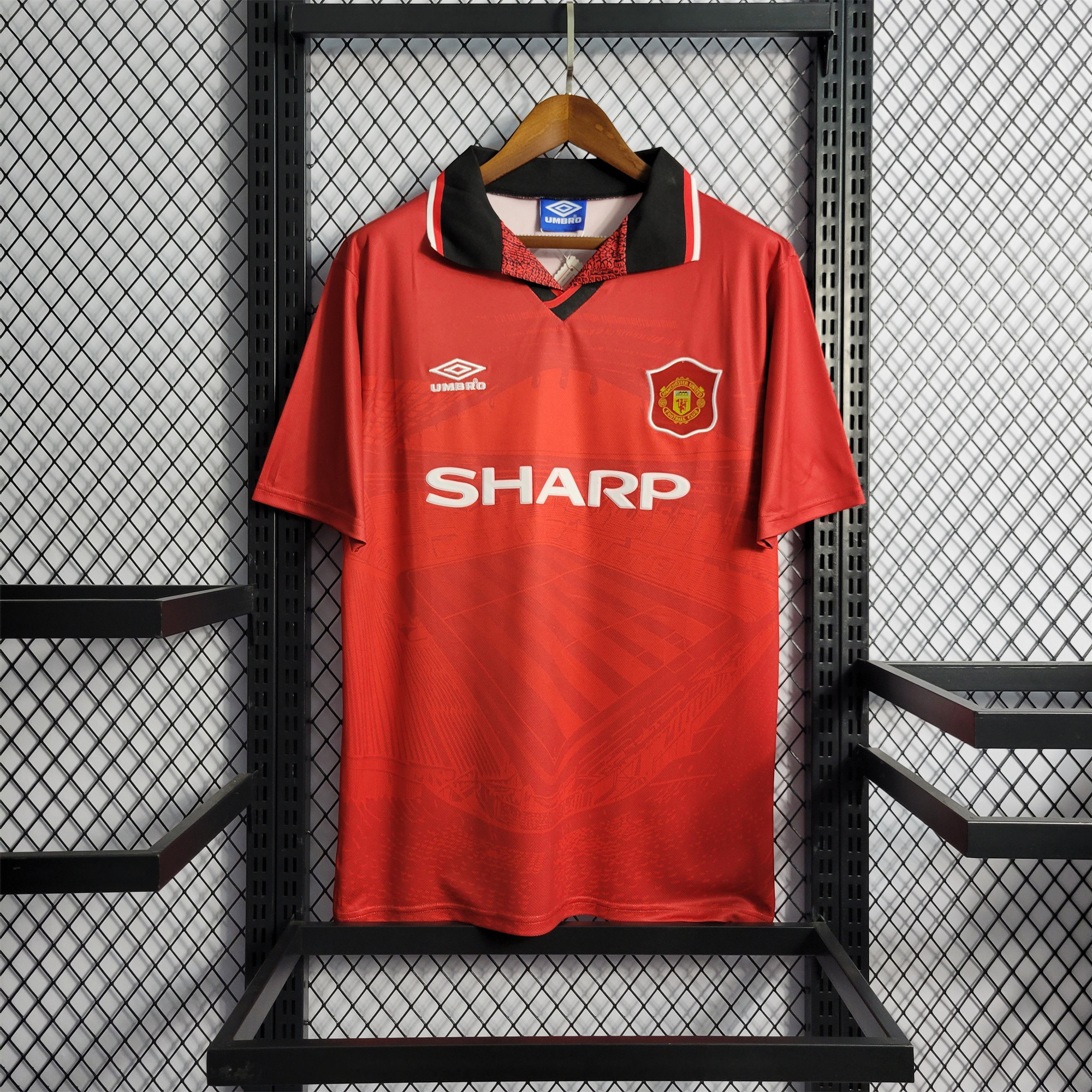 Retro Manchester United 94-96 Home Jersey - ManixJersey