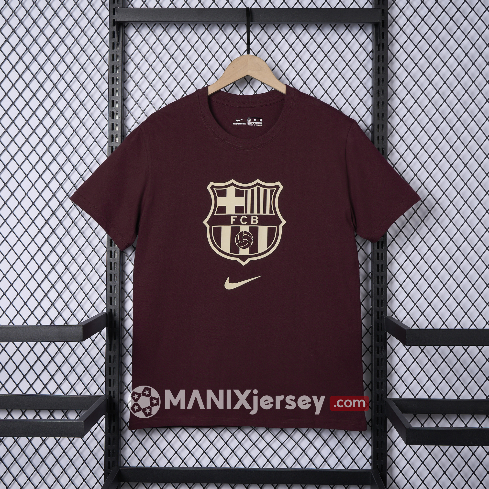 Barcelona 24-25 Red Big LOGO T-Shirt - ManixJersey