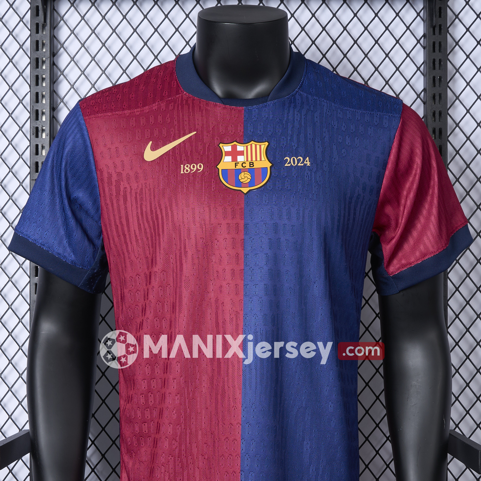 Barcelona 24-25 Home Unsponsored Anniversary Jersey - Player Version - ManixJersey