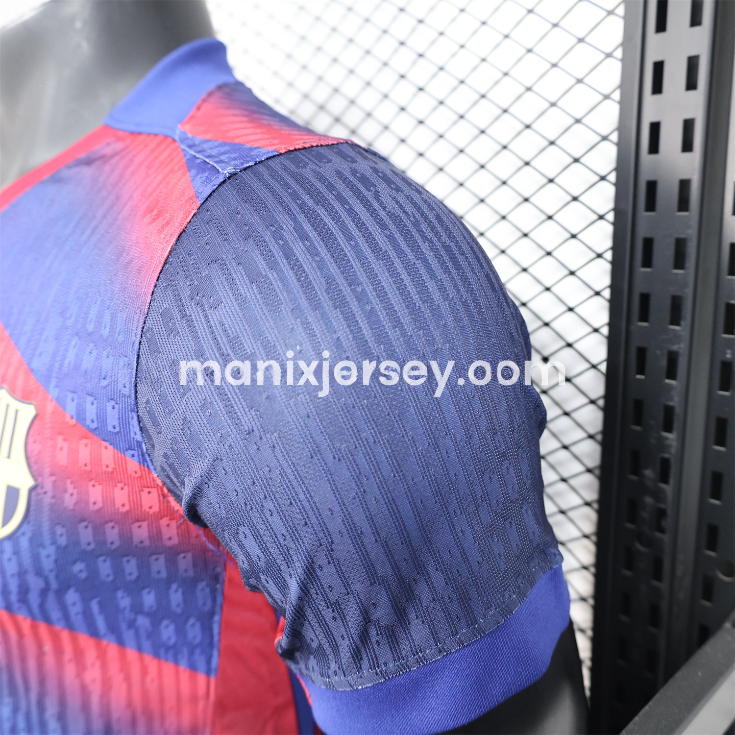 Barcelona 25-26 Red Diagonal Special Blue Jersey - Player Version - ManixJersey