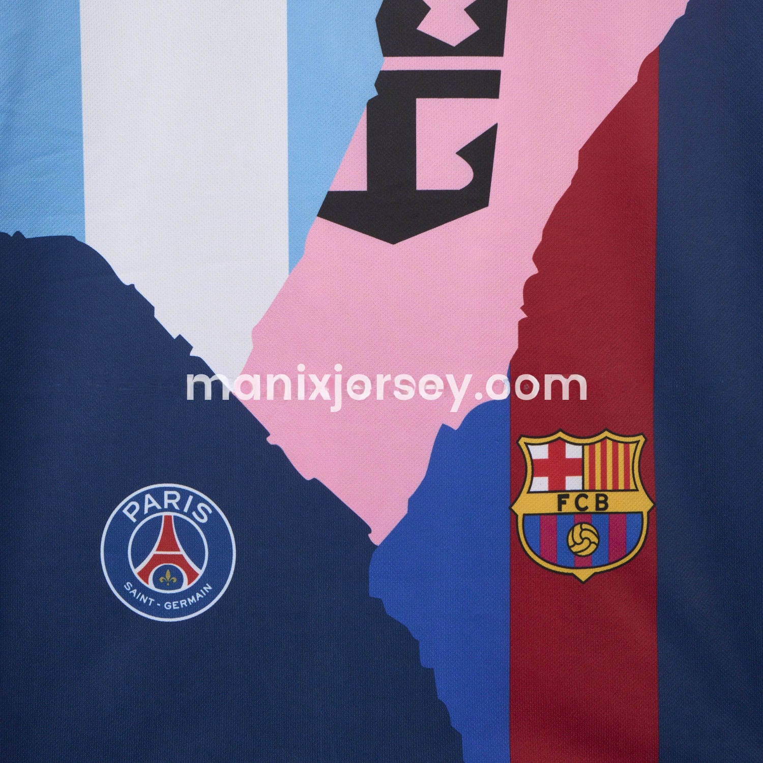 Messi Career Commemorative Jersey - Fans Version - Argentina INT M.A.M Barcelona - with 10 Special Font - ManixJersey