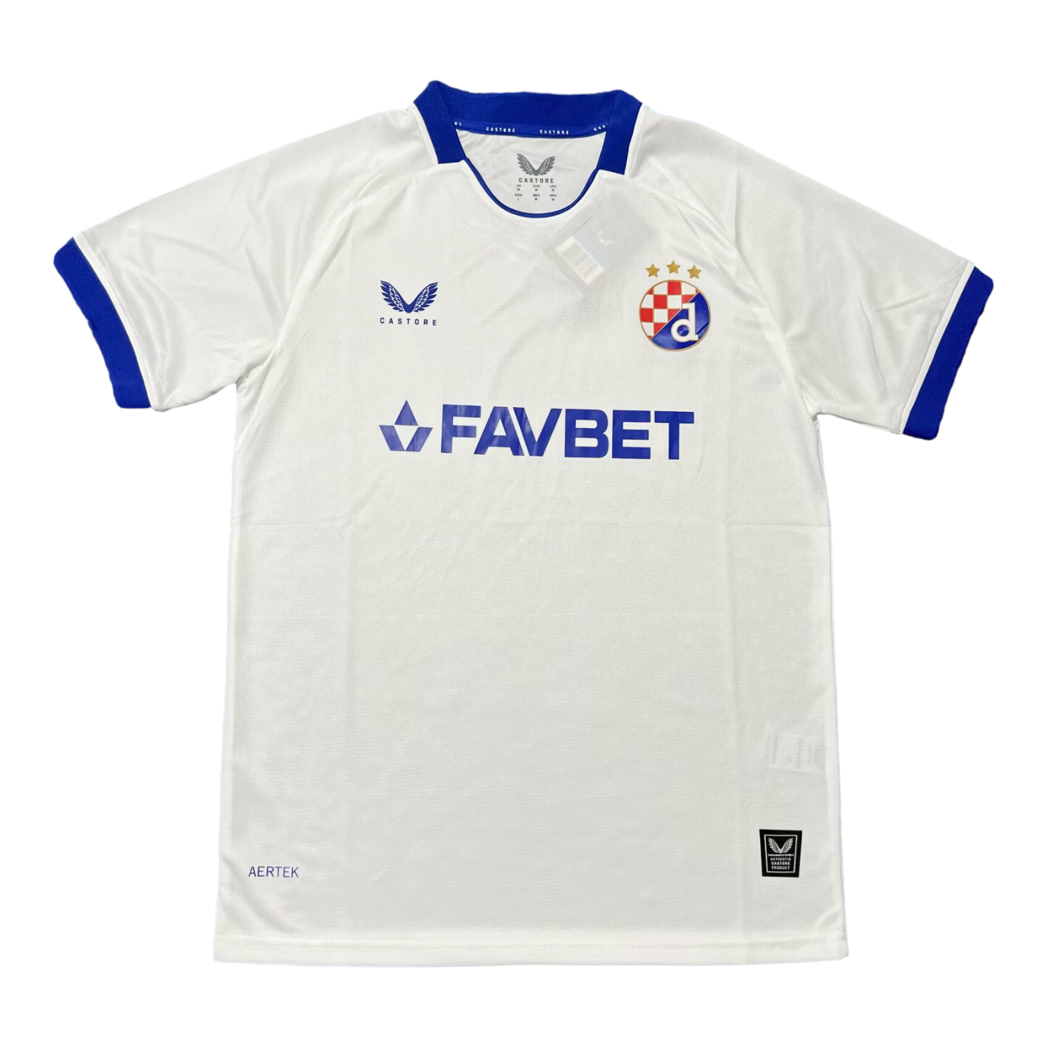 Dinamo Zagreb 25-26 Away White Jersey - Fans Version - ManixJersey