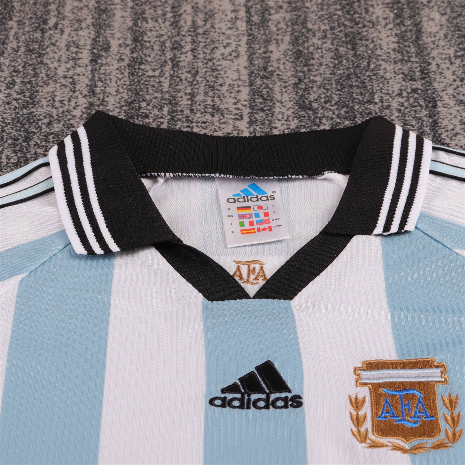 Retro Argentina 1998 Home Kids Kit - ManixJersey