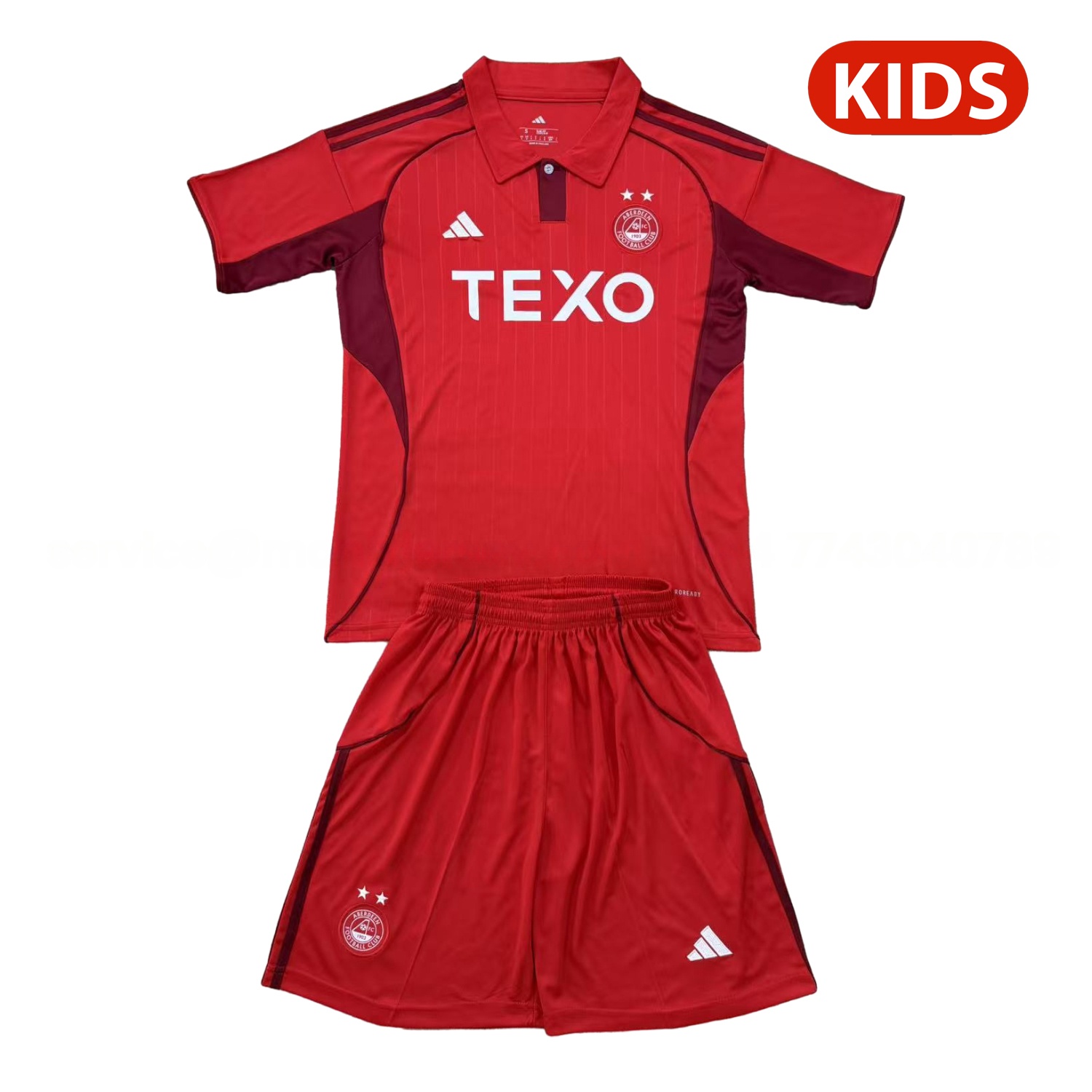 Aberdeen 25-26 Home Kids Kit - ManixJersey