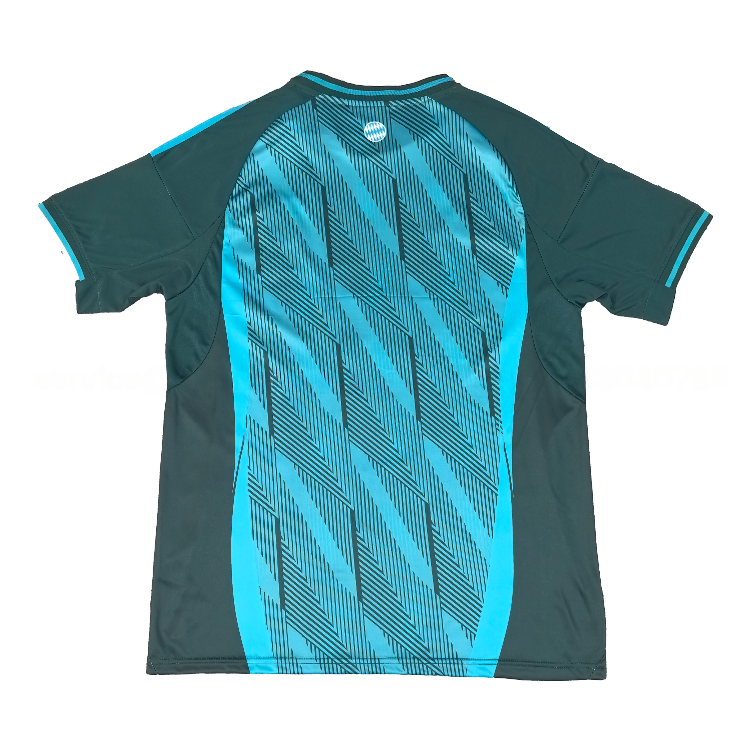 Bayern Munich 25-26 Deep Green Blue Lines Special Edition Jersey - Fans Version - ManixJersey