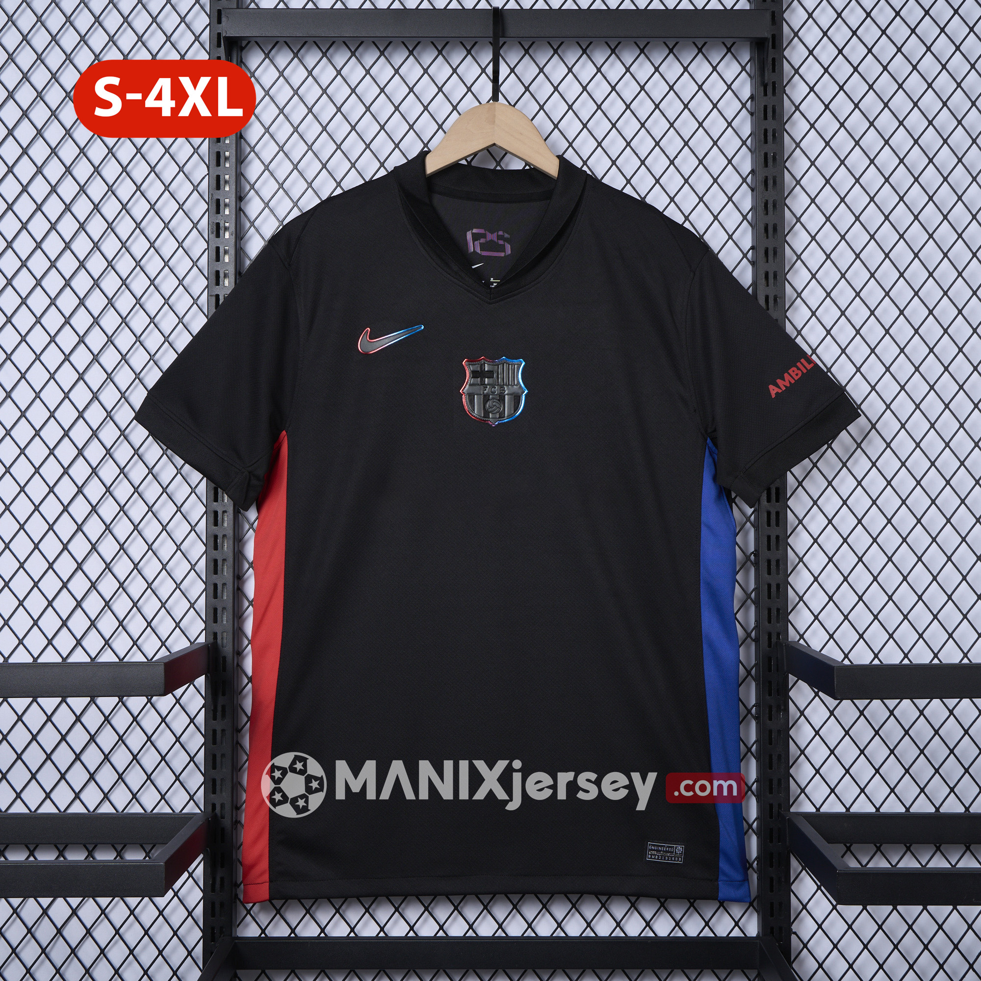 Barcelona 24-25 Away Unsponsored Jersey - Fans Version - ManixJersey