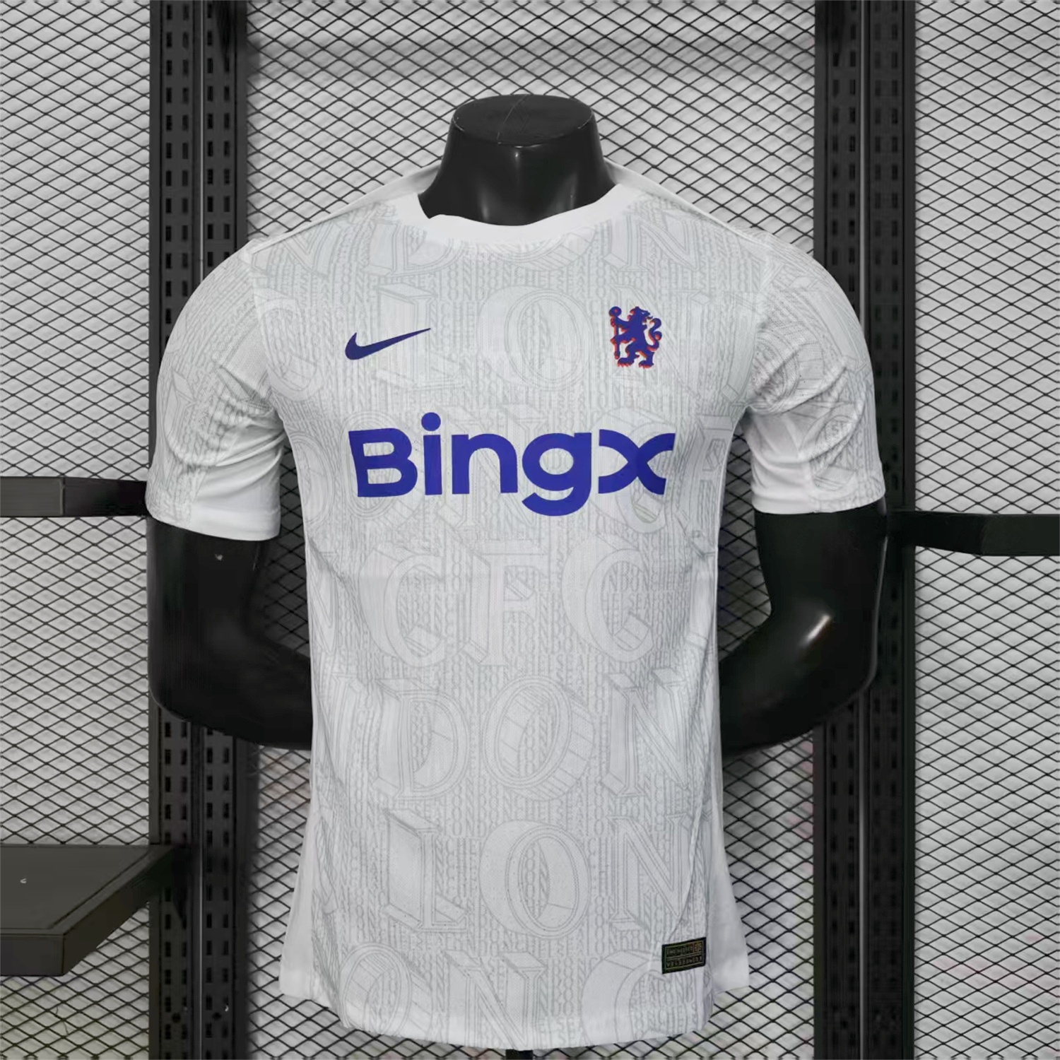 C.H.E.L.S.E.A 25-26 White Pre-Match Training Jersey - Player Version - ManixJersey